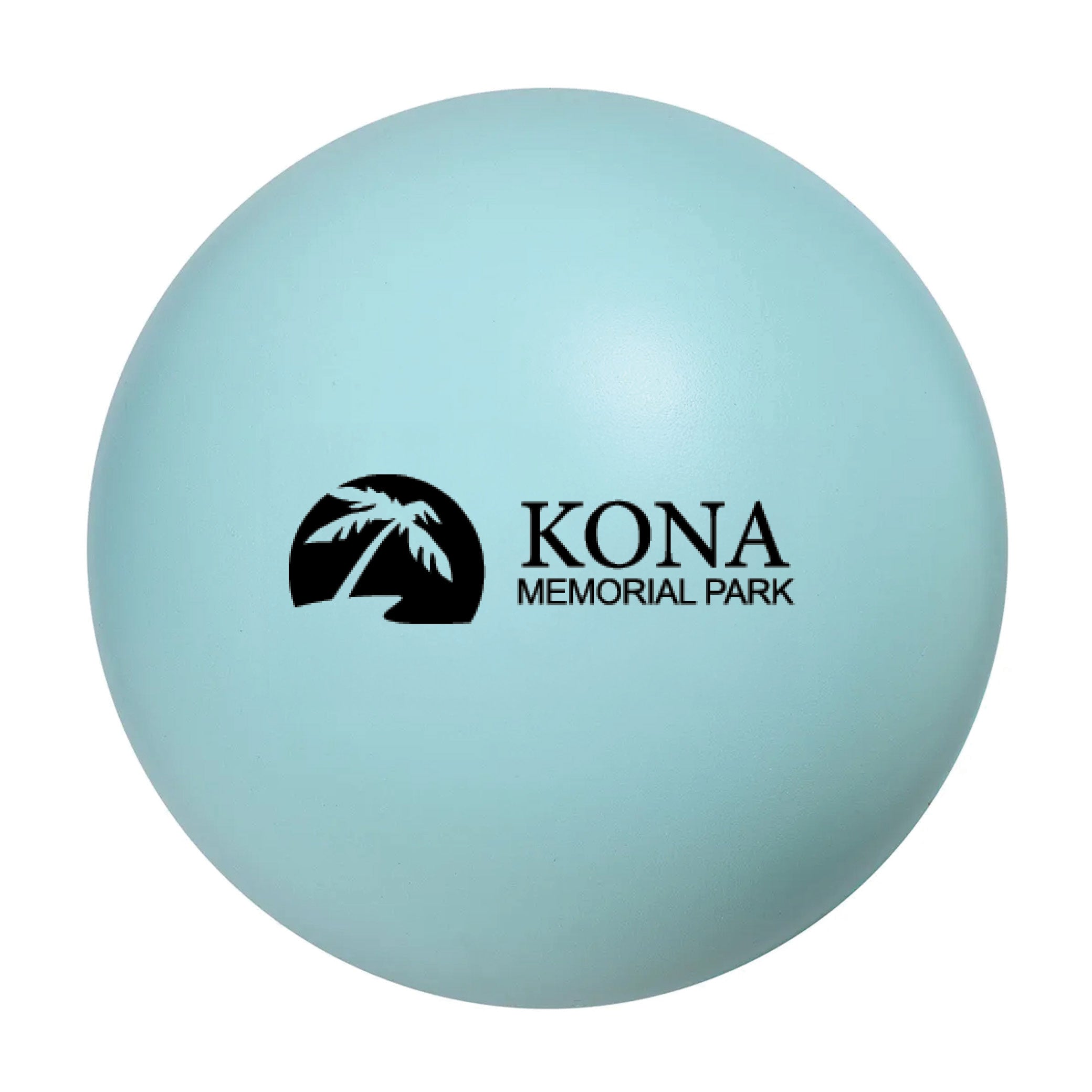Round Stress Ball Light Blue