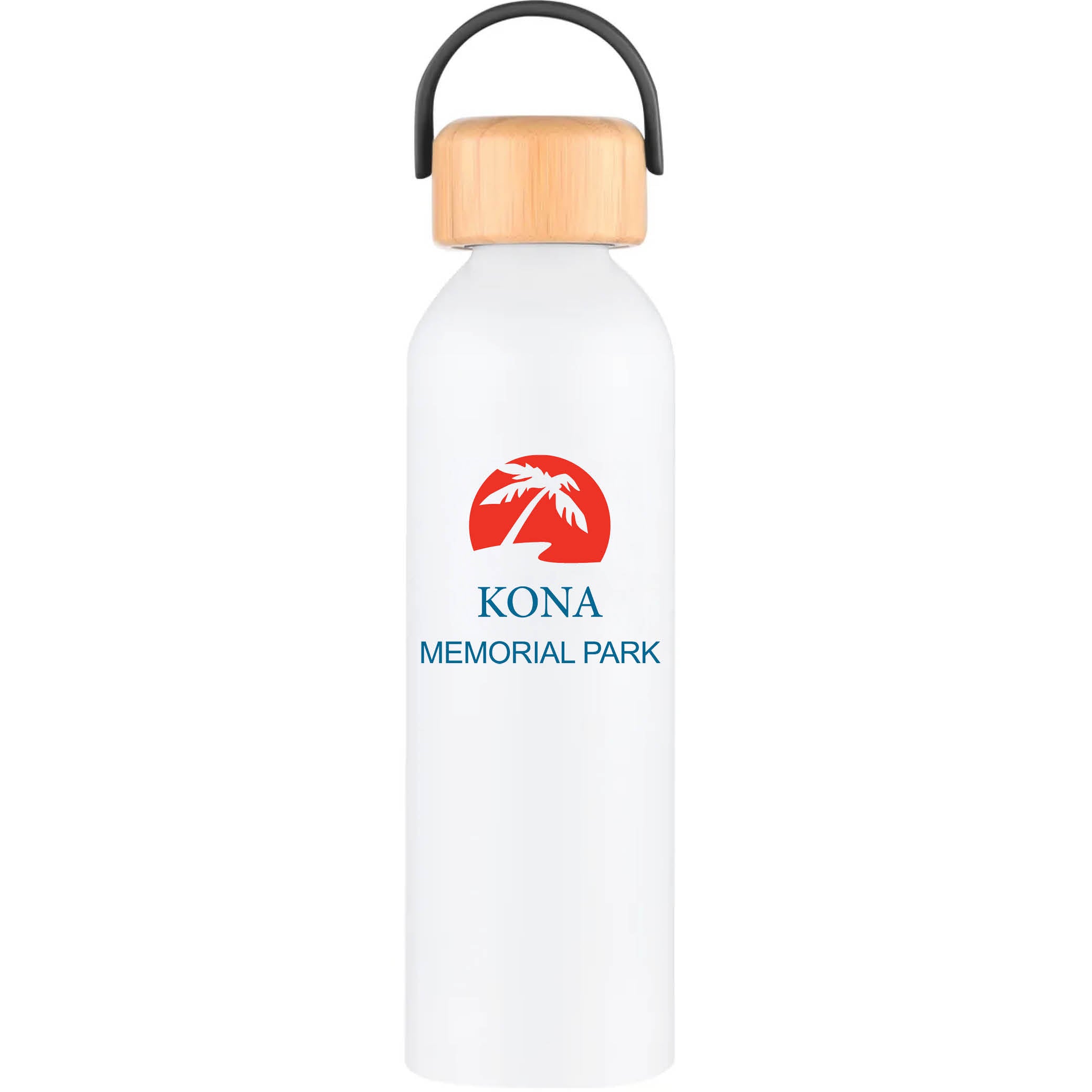 Geyser-VI 24 Oz. Eco Friendly Sports Water Bottle White