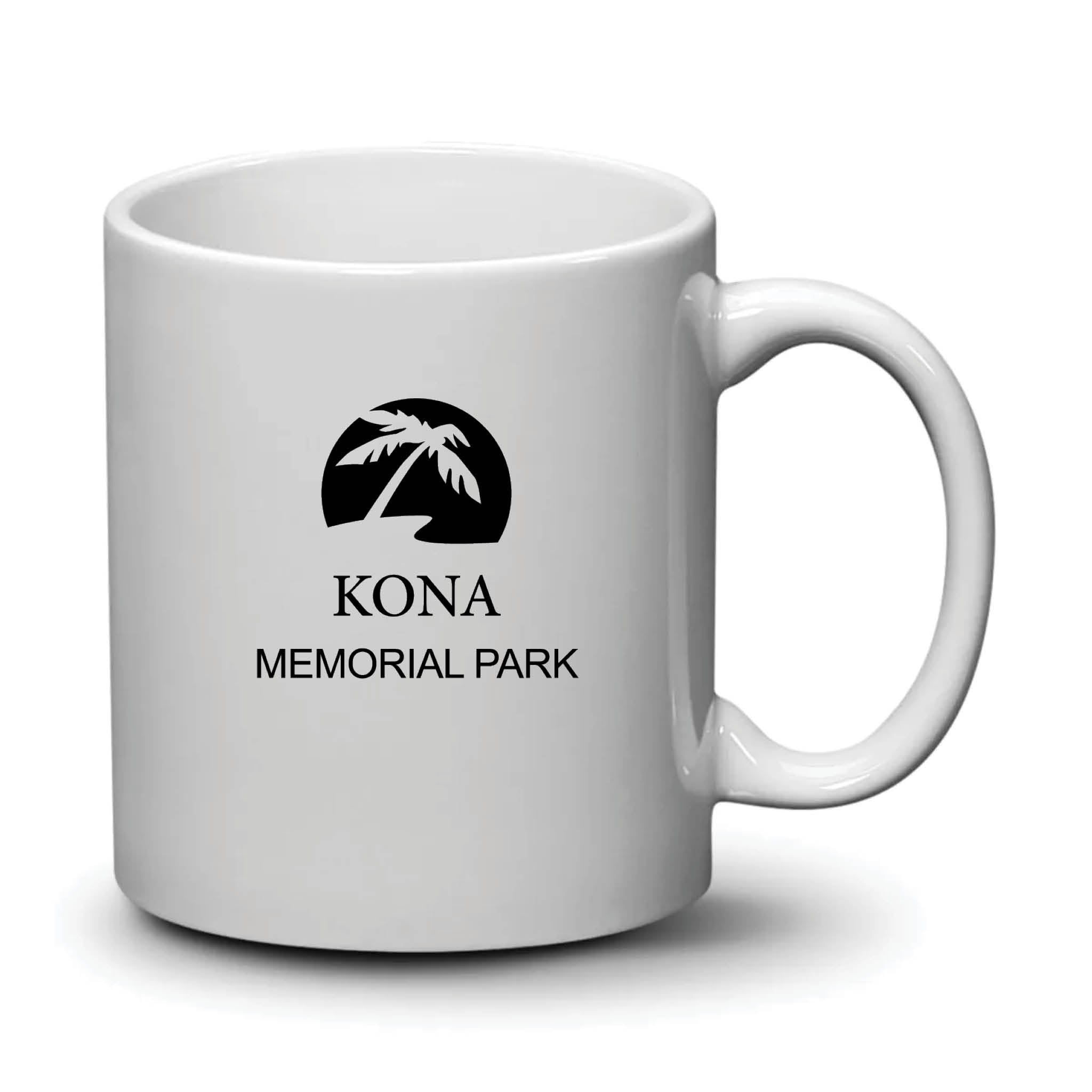 Malibu Mug White Black Logo