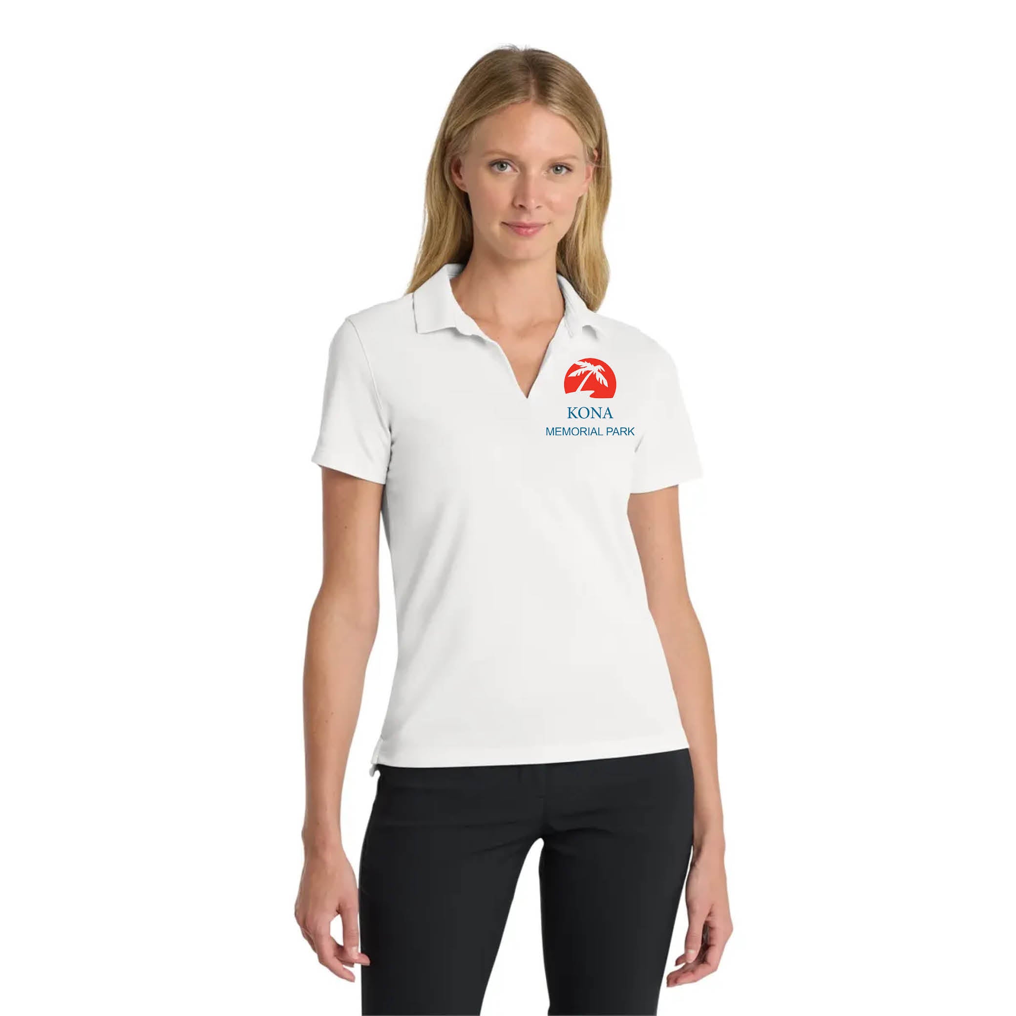 Nike Women's Dri-FIT Micro Pique 2.0 Polo White