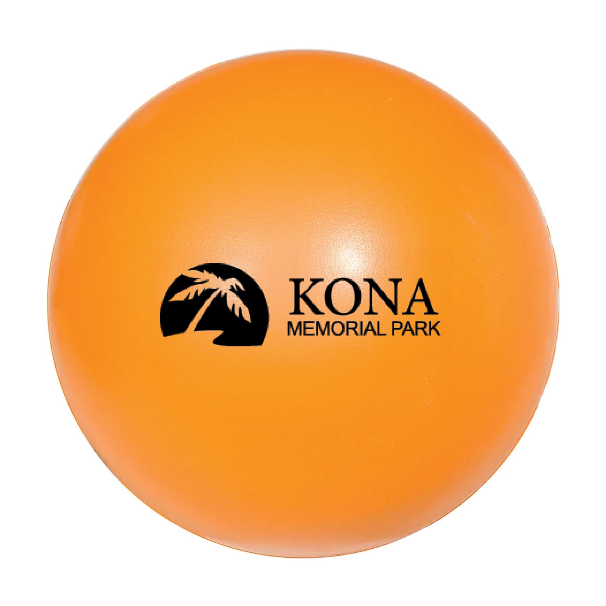 Round Stress Ball Orange