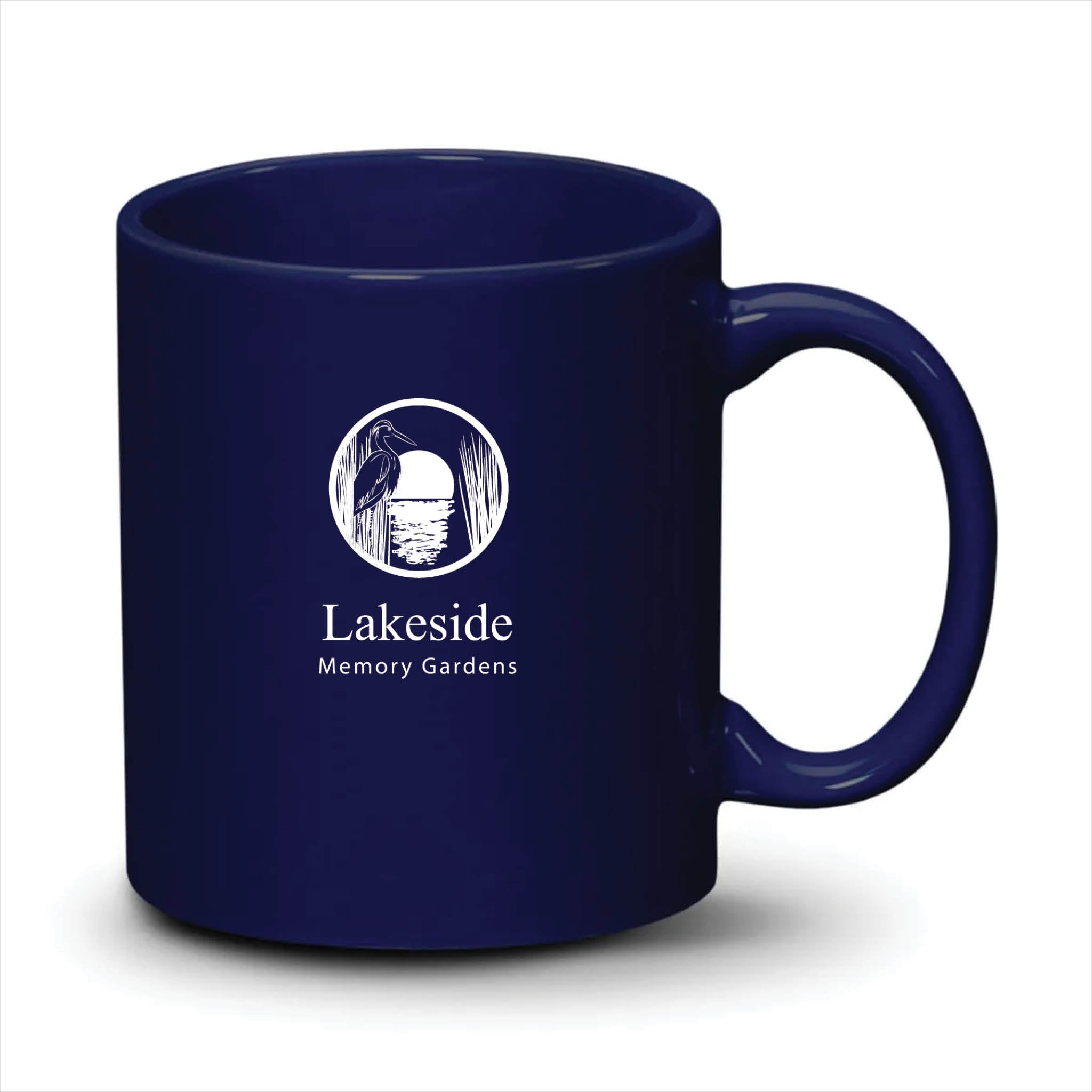 Malibu Mug Cobalt White Logo