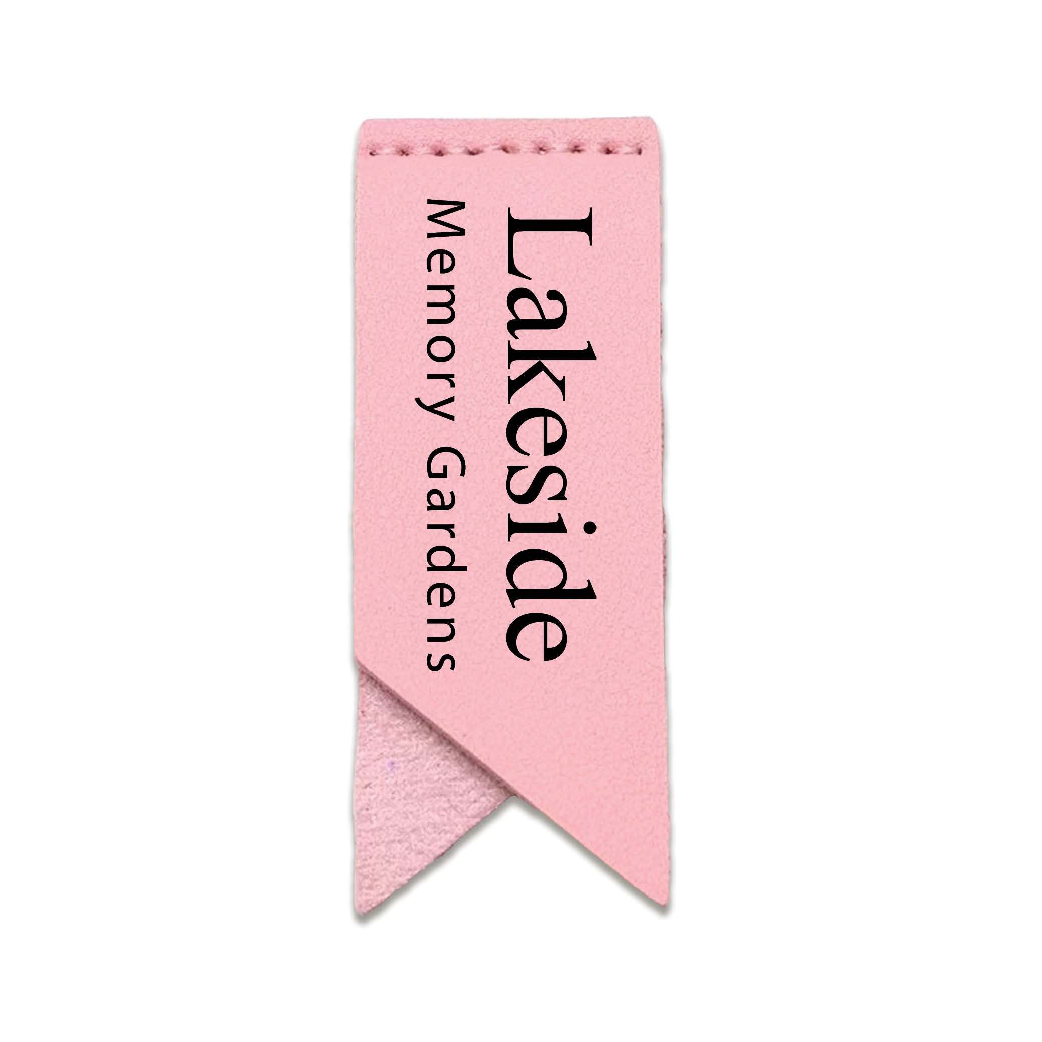 Handmade Leather Bookmark Corner Marker Clip Read Sign Pink