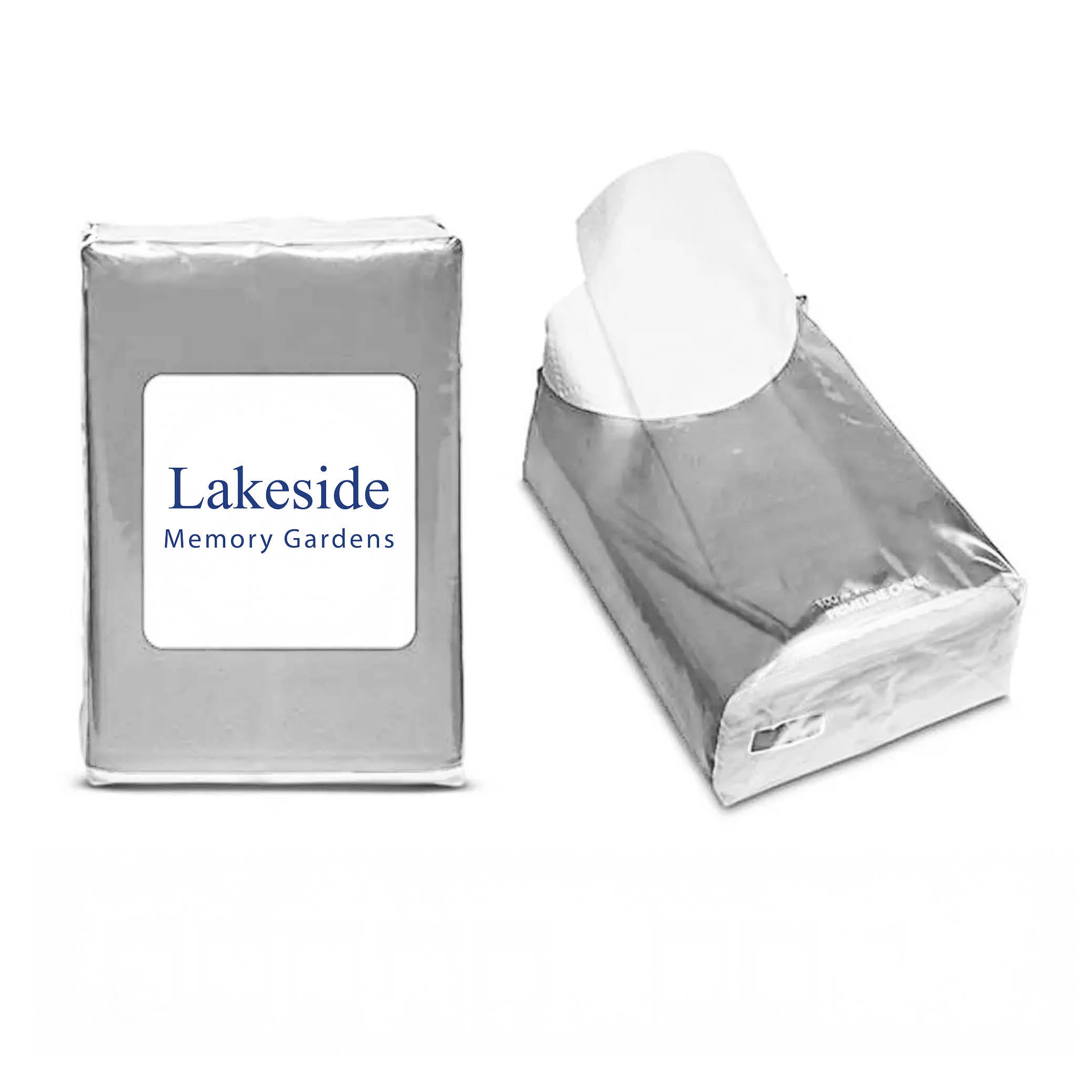 Mini Tissue Packet Silver