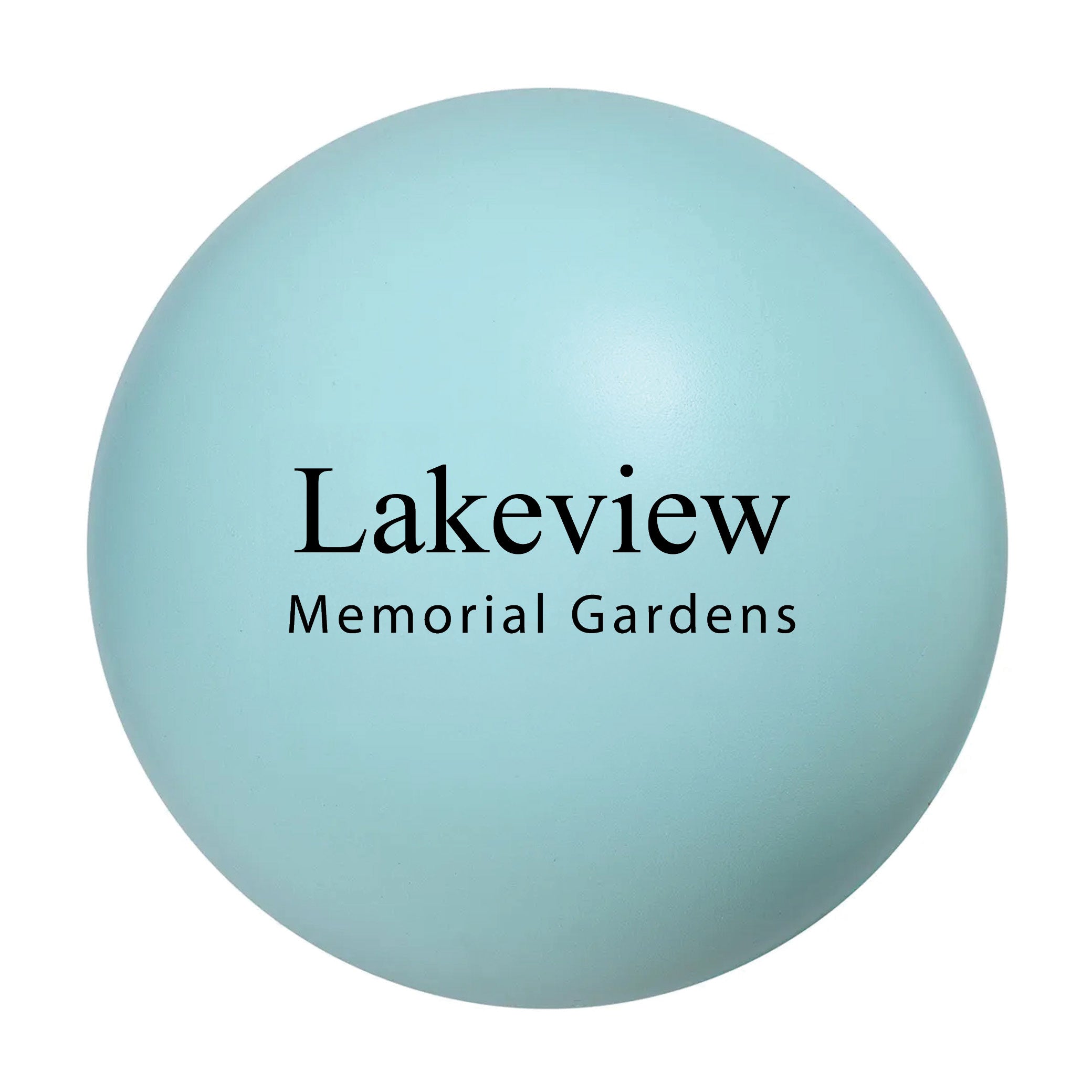 Round Stress Ball Light Blue
