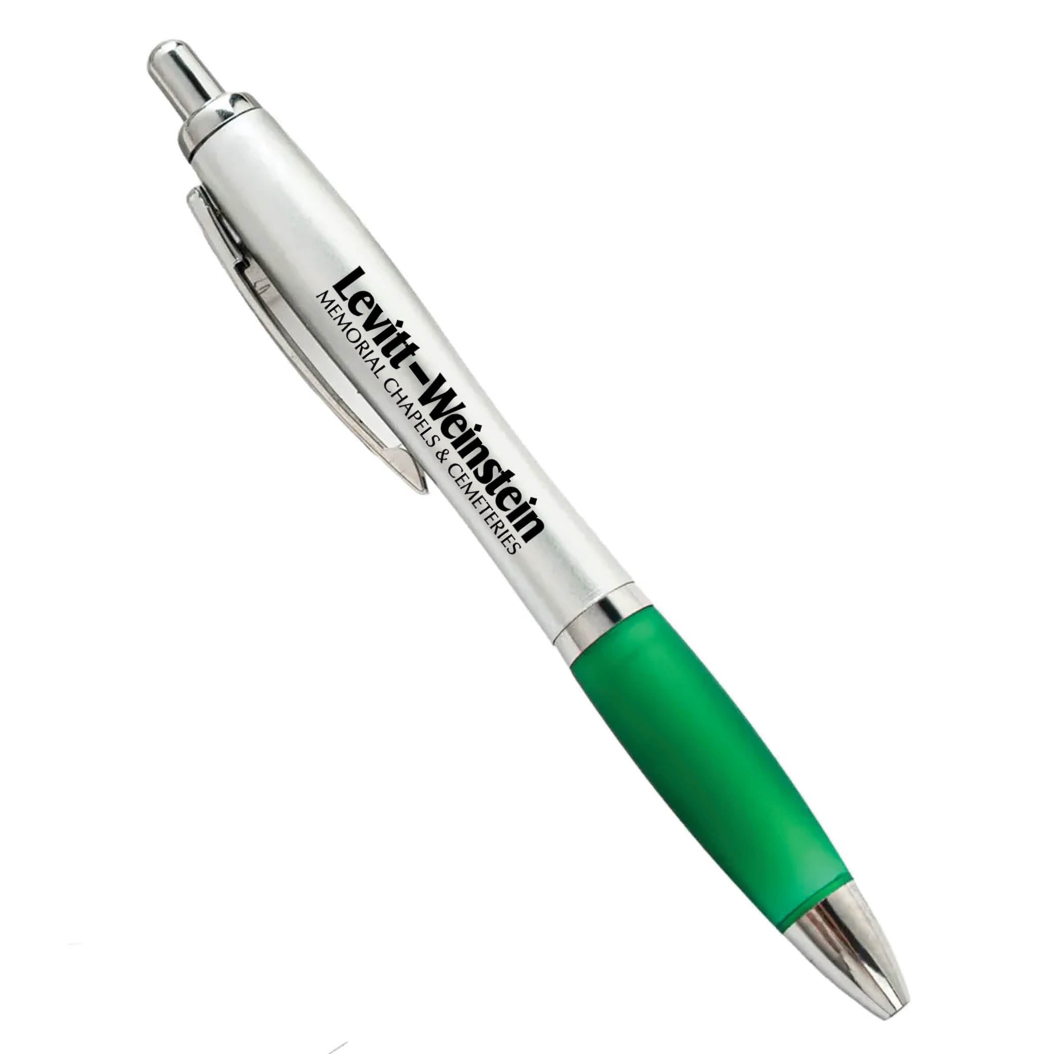 Click Action Ballpoint Pen Green