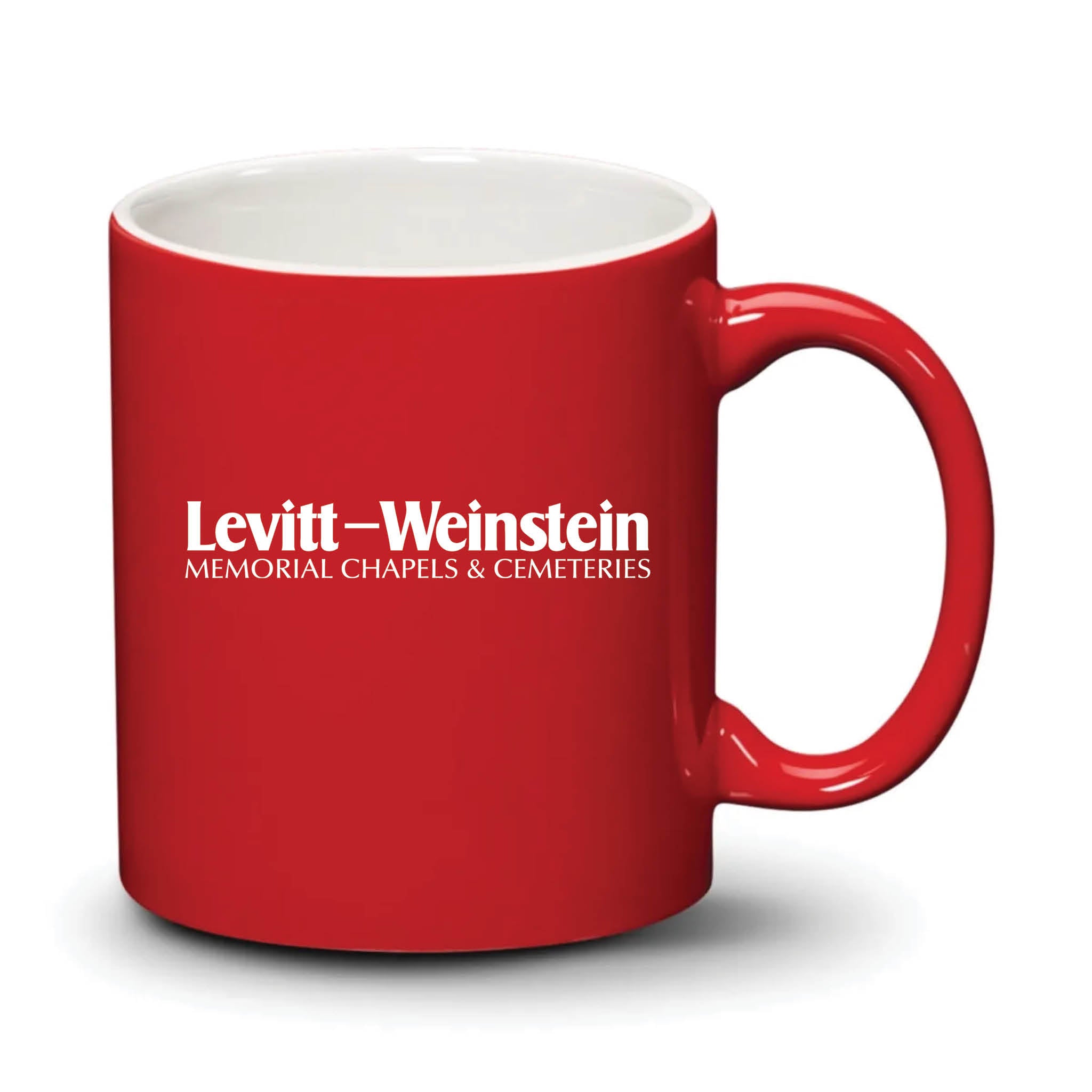 Malibu Mug Red White Logo