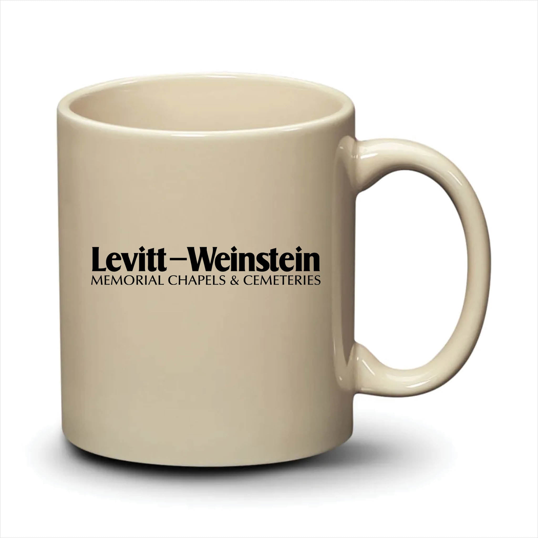 Malibu Mug Almond Black Logo