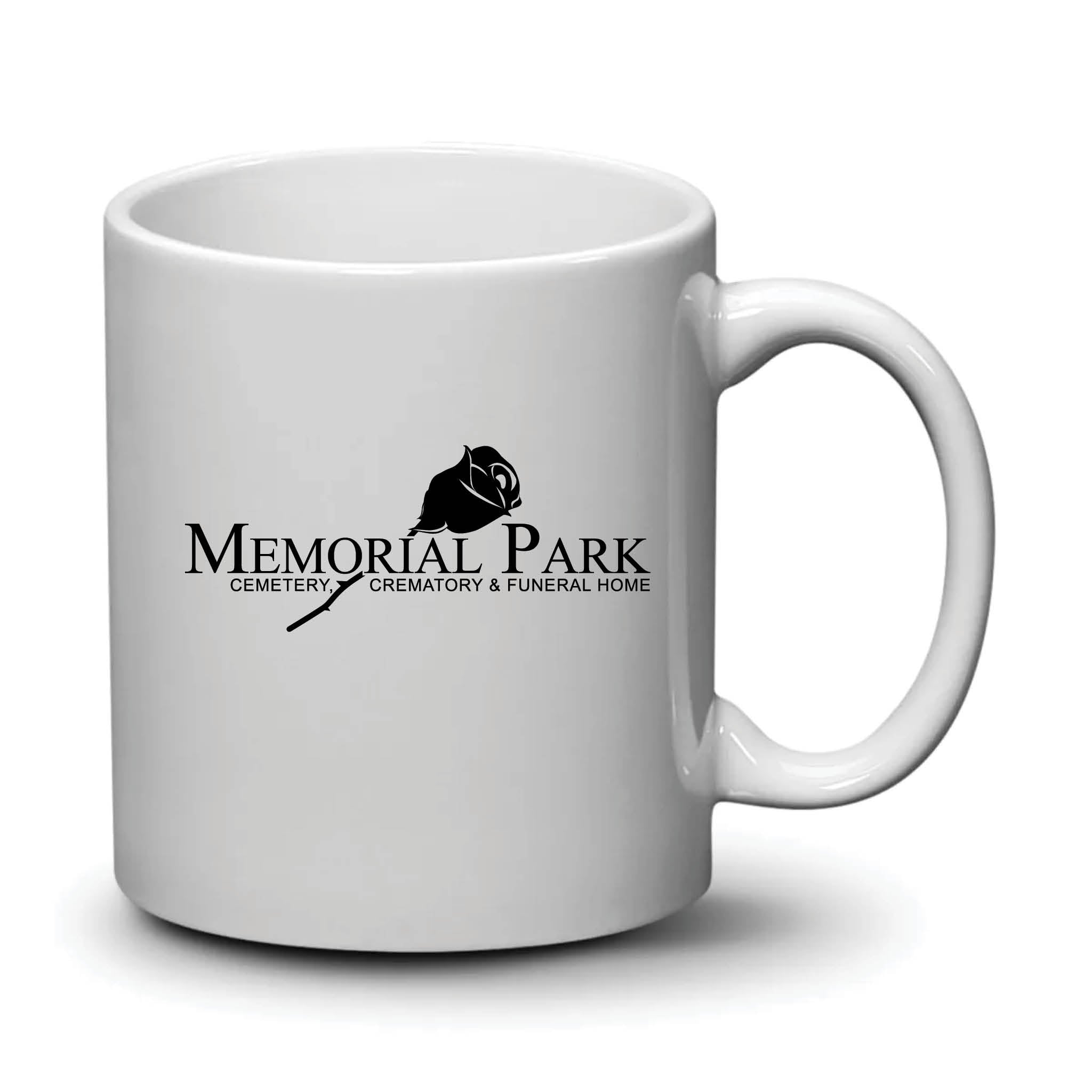 Malibu Mug White Black Logo