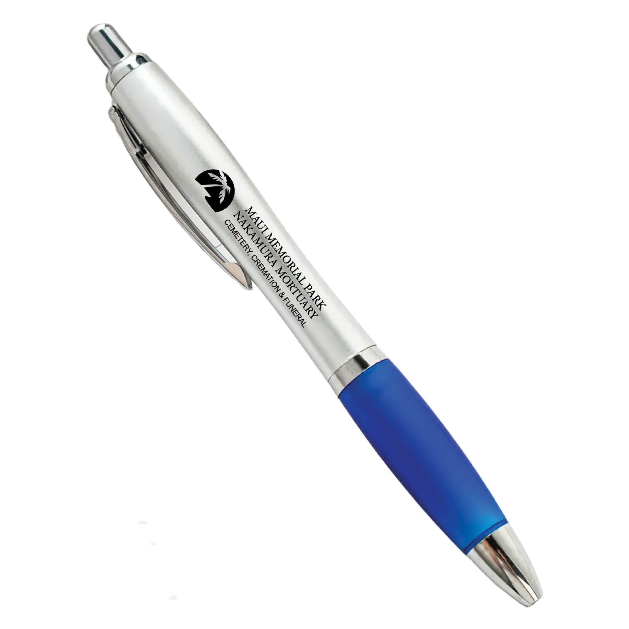 Click Action Ballpoint Pen Blue