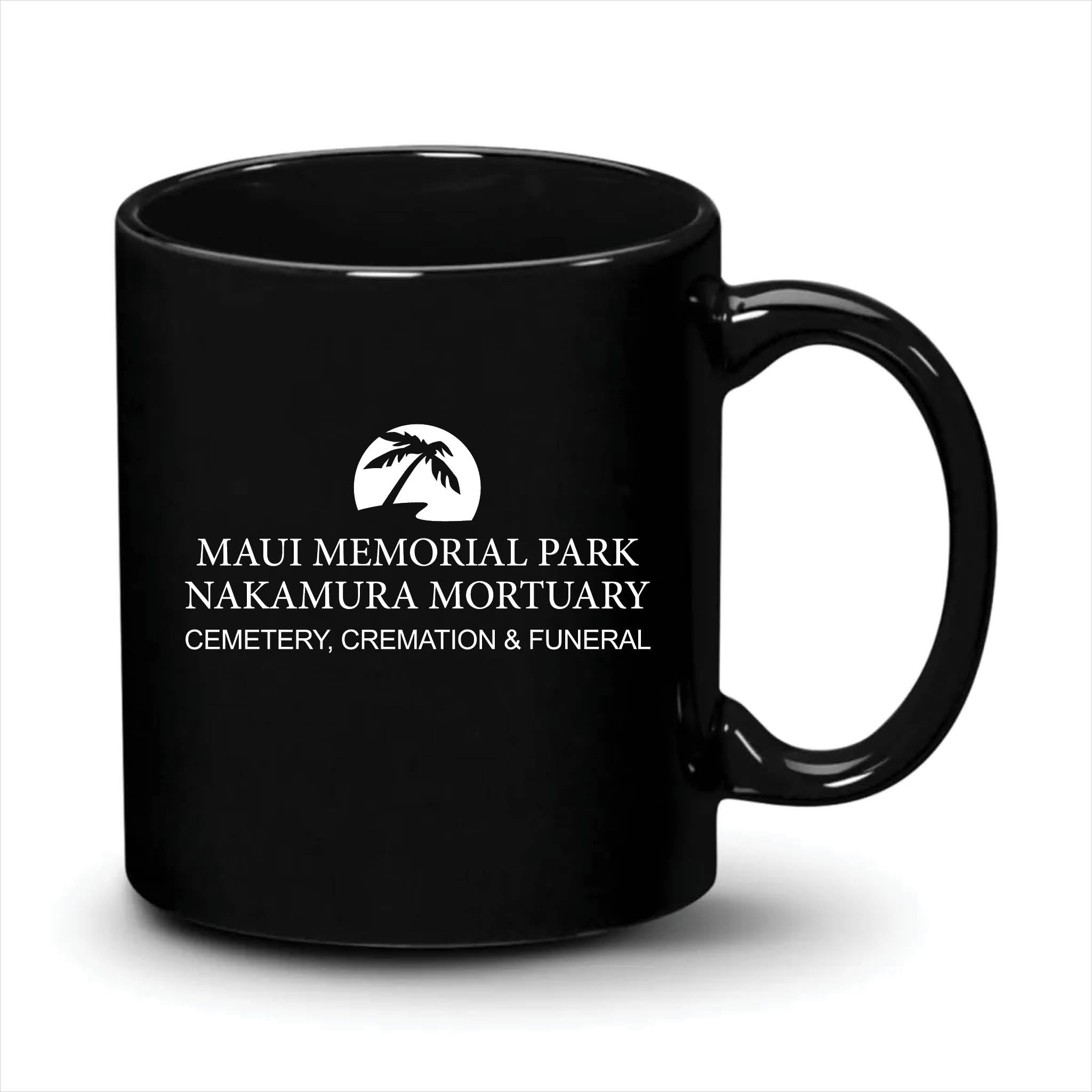 Malibu Mug Black White Logo