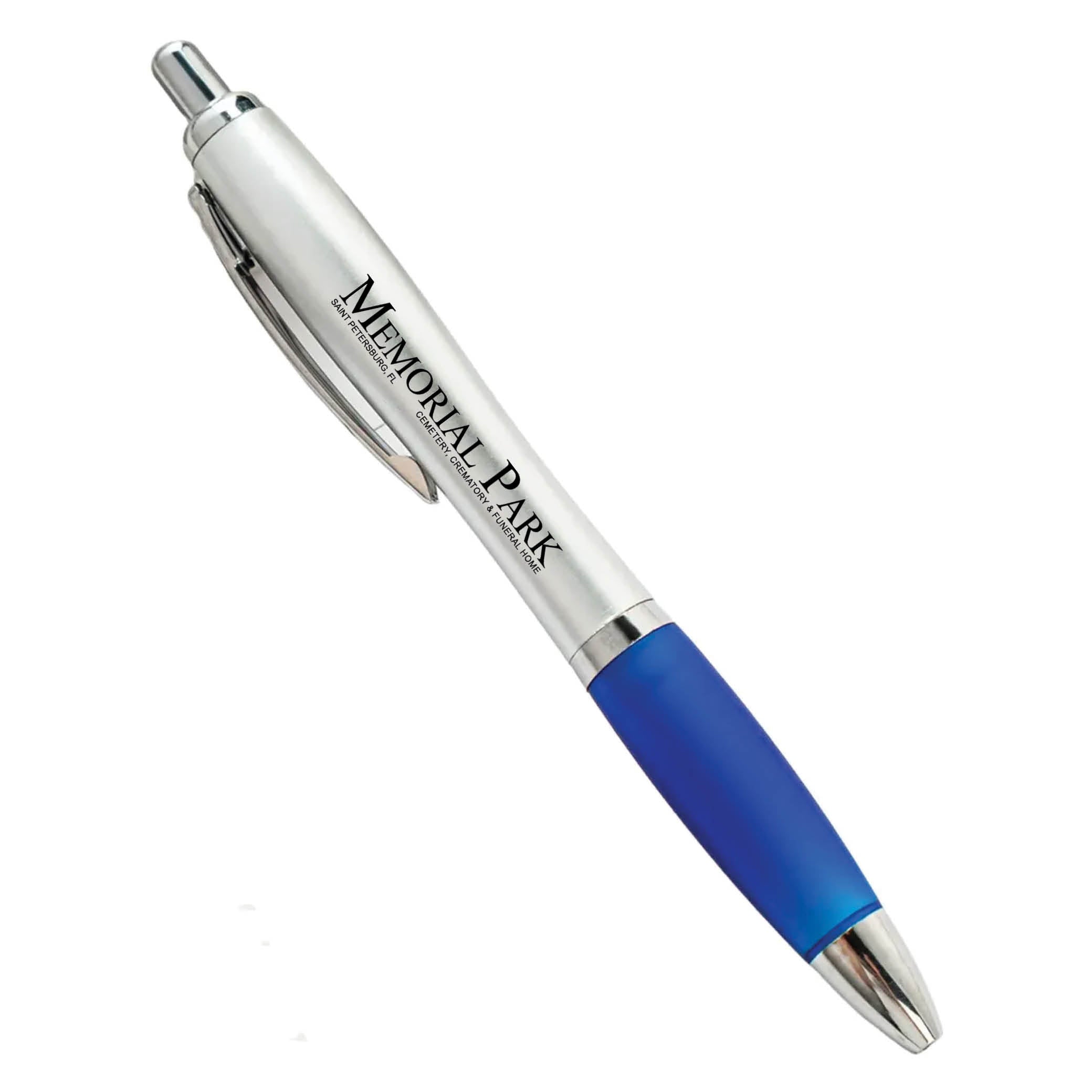 Click Action Ballpoint Pen Blue