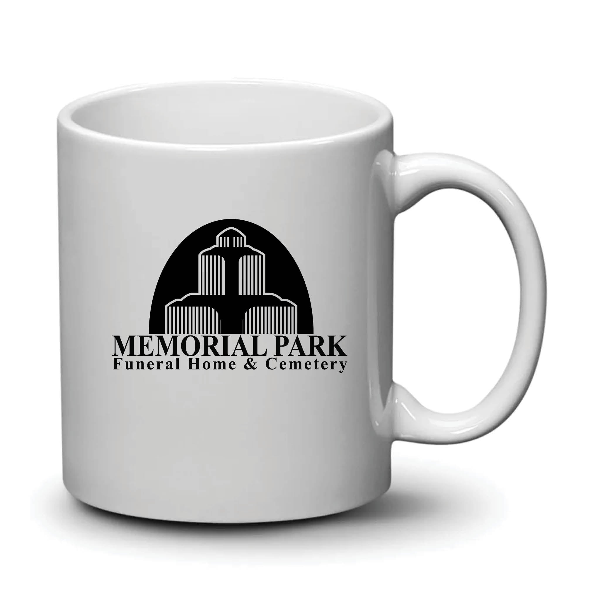 Malibu Mug White Black Logo