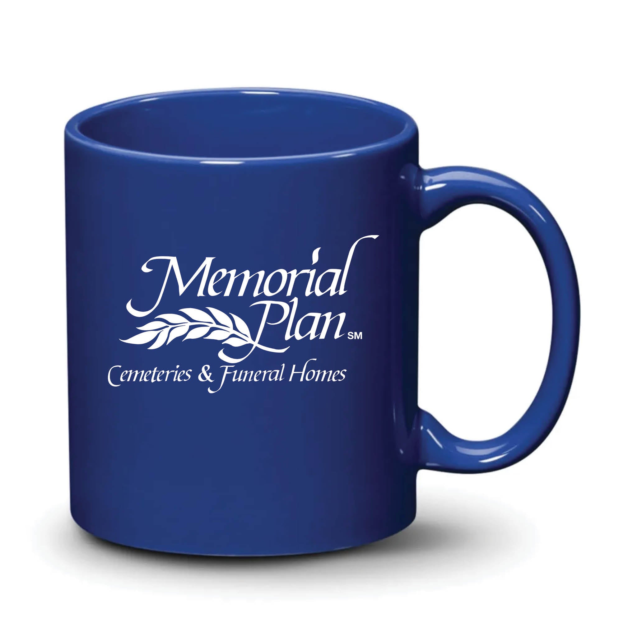 Malibu Mug Royal Blue White Logo