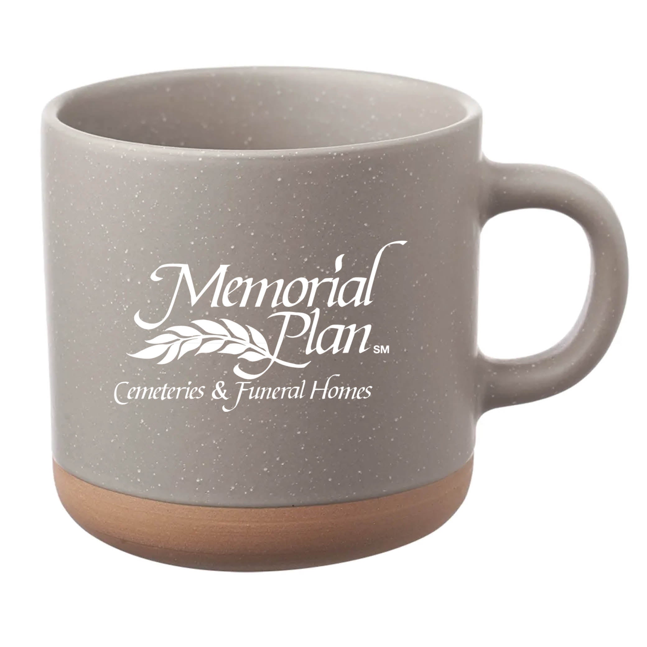 Cosmic Speckled Clay Coffee Mug 11 oz Gray