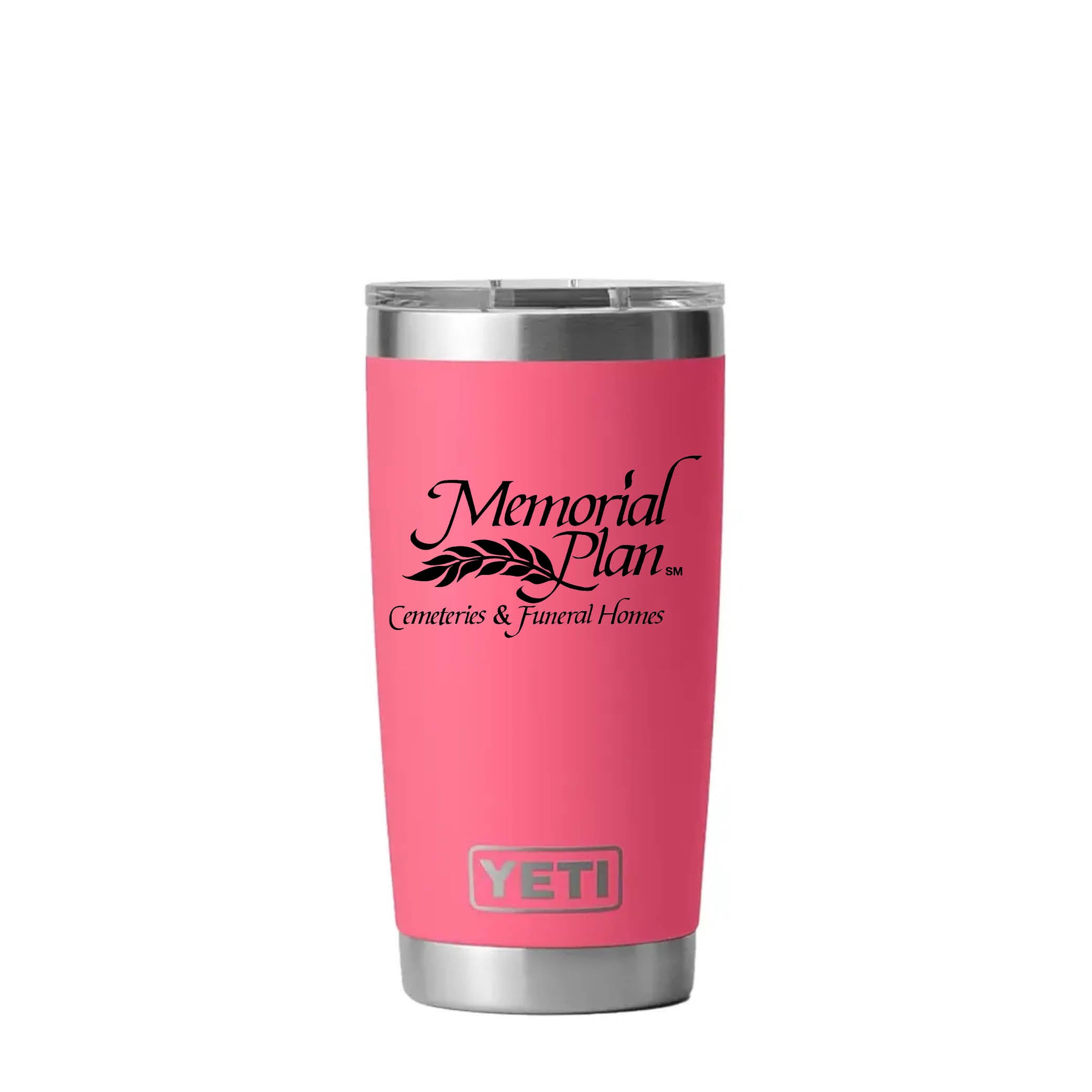 YETI Rambler 20 oz Tumbler Tropical Pink