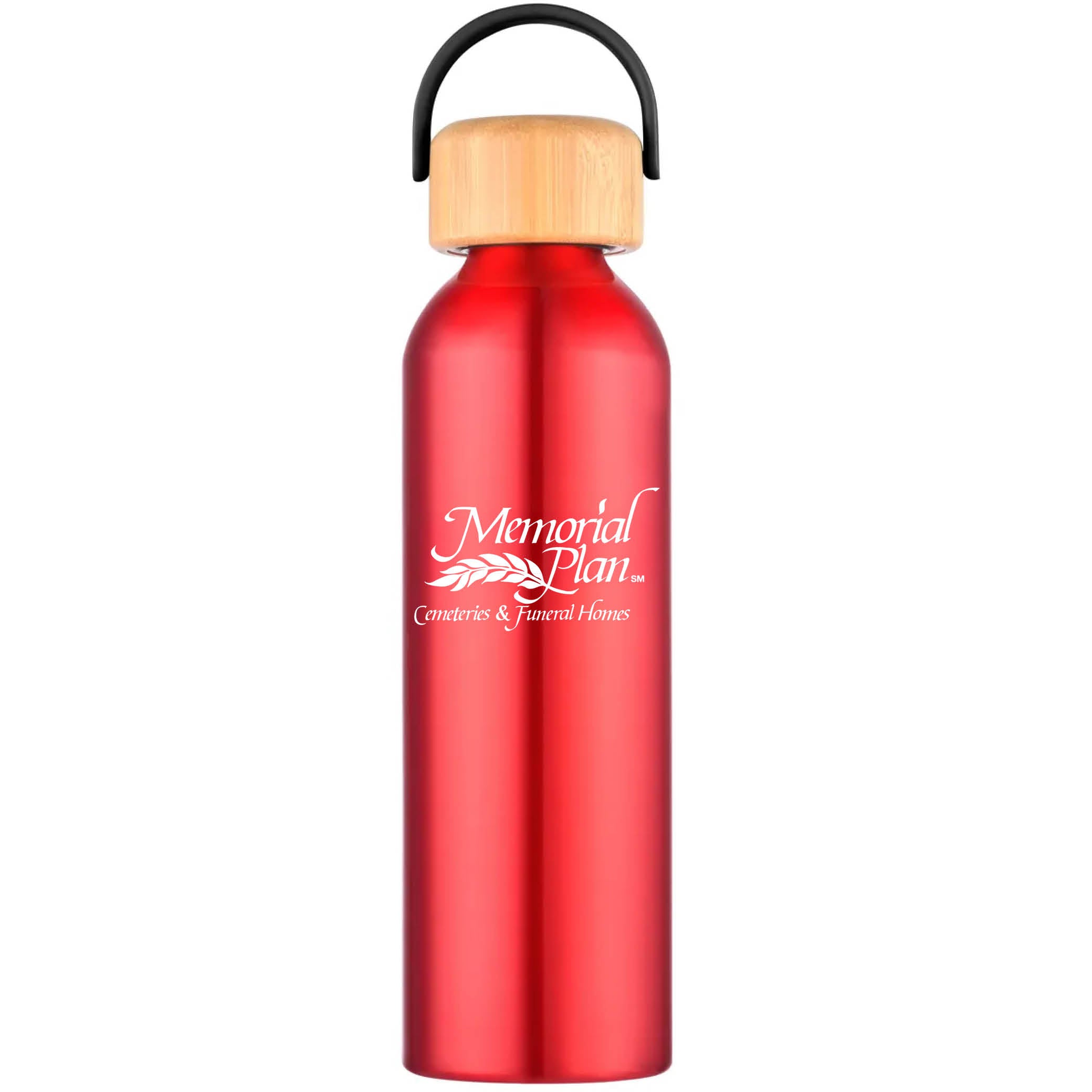 Geyser-VI 24 Oz. Eco Friendly Sports Water Bottle Red