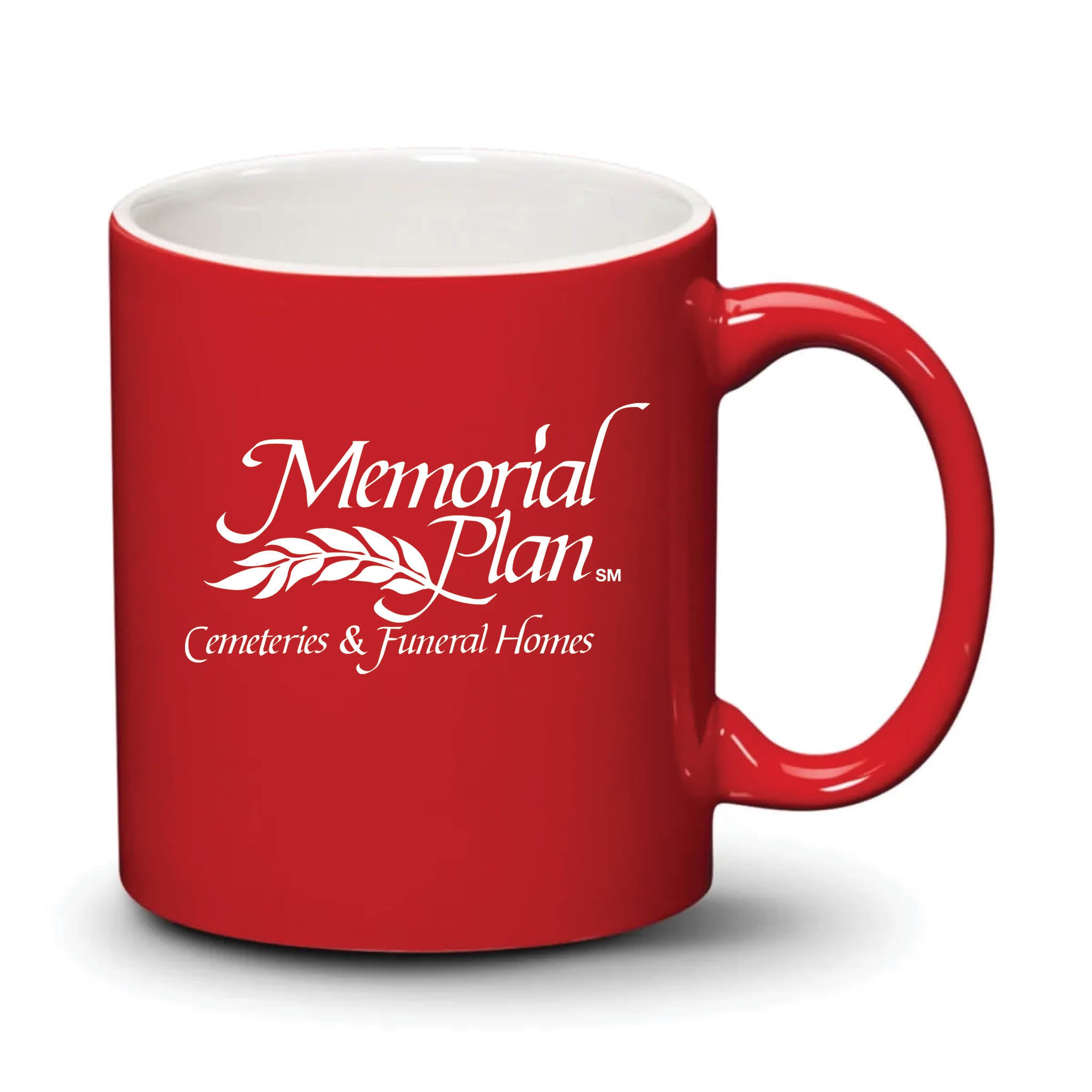 Malibu Mug Red White Logo