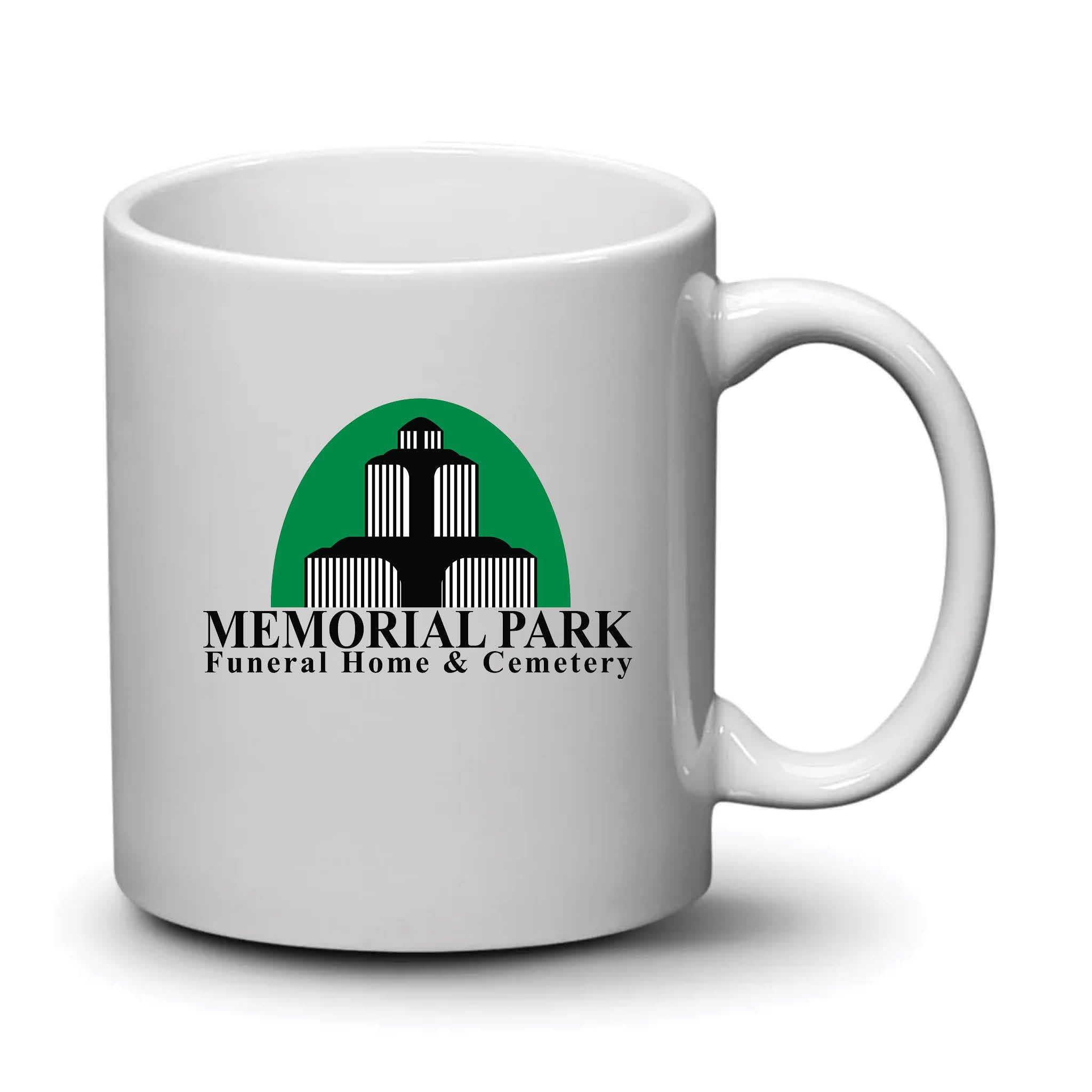 Malibu Mug White Full Color Logo