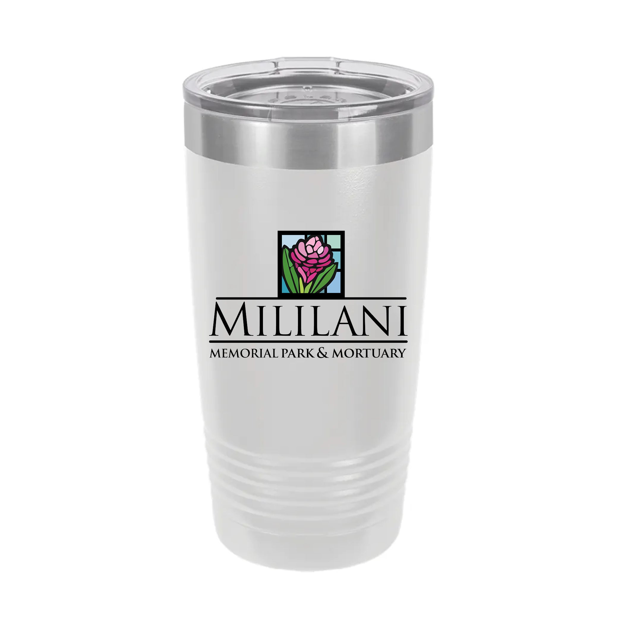 Polar Camel 20oz Ringneck Tumbler White