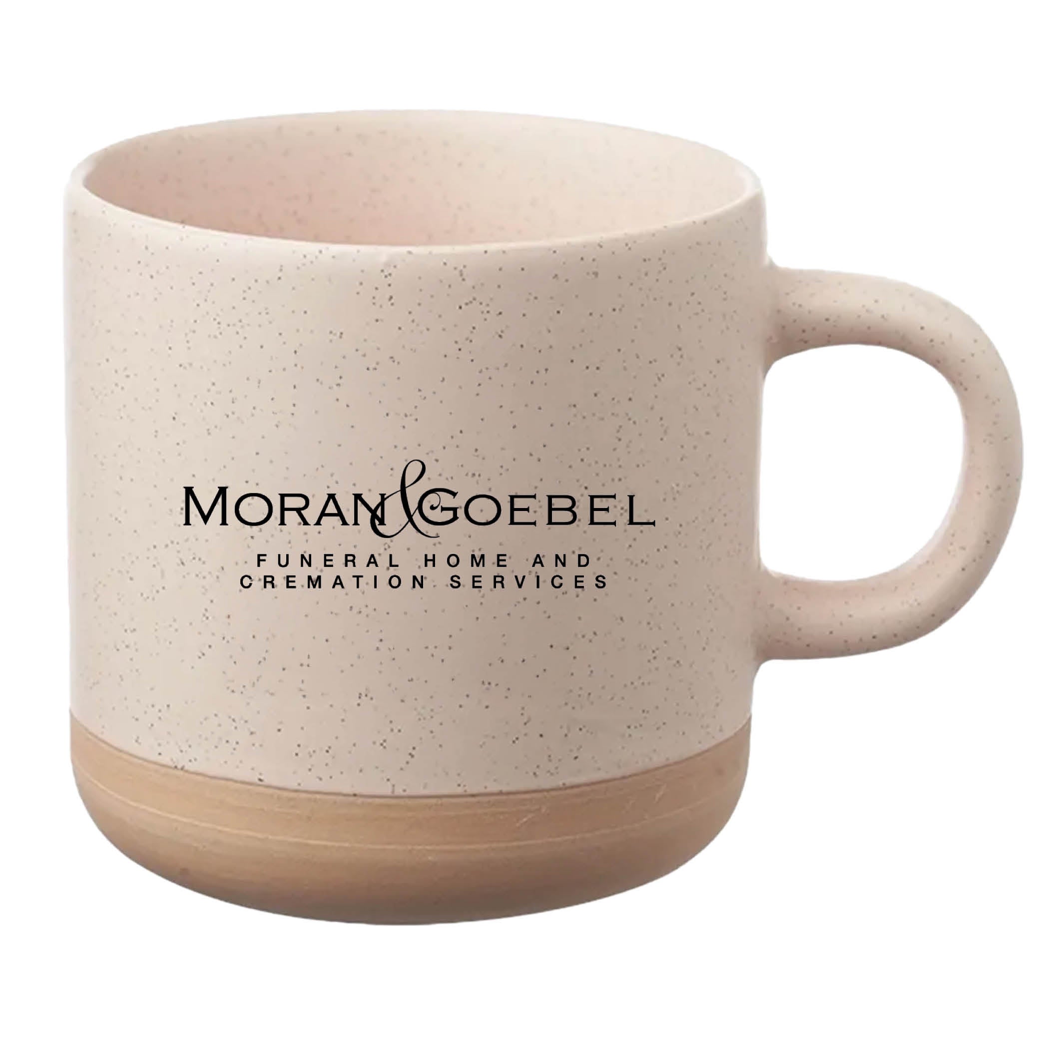 Cosmic Speckled Clay Coffee Mug 11 oz Cream