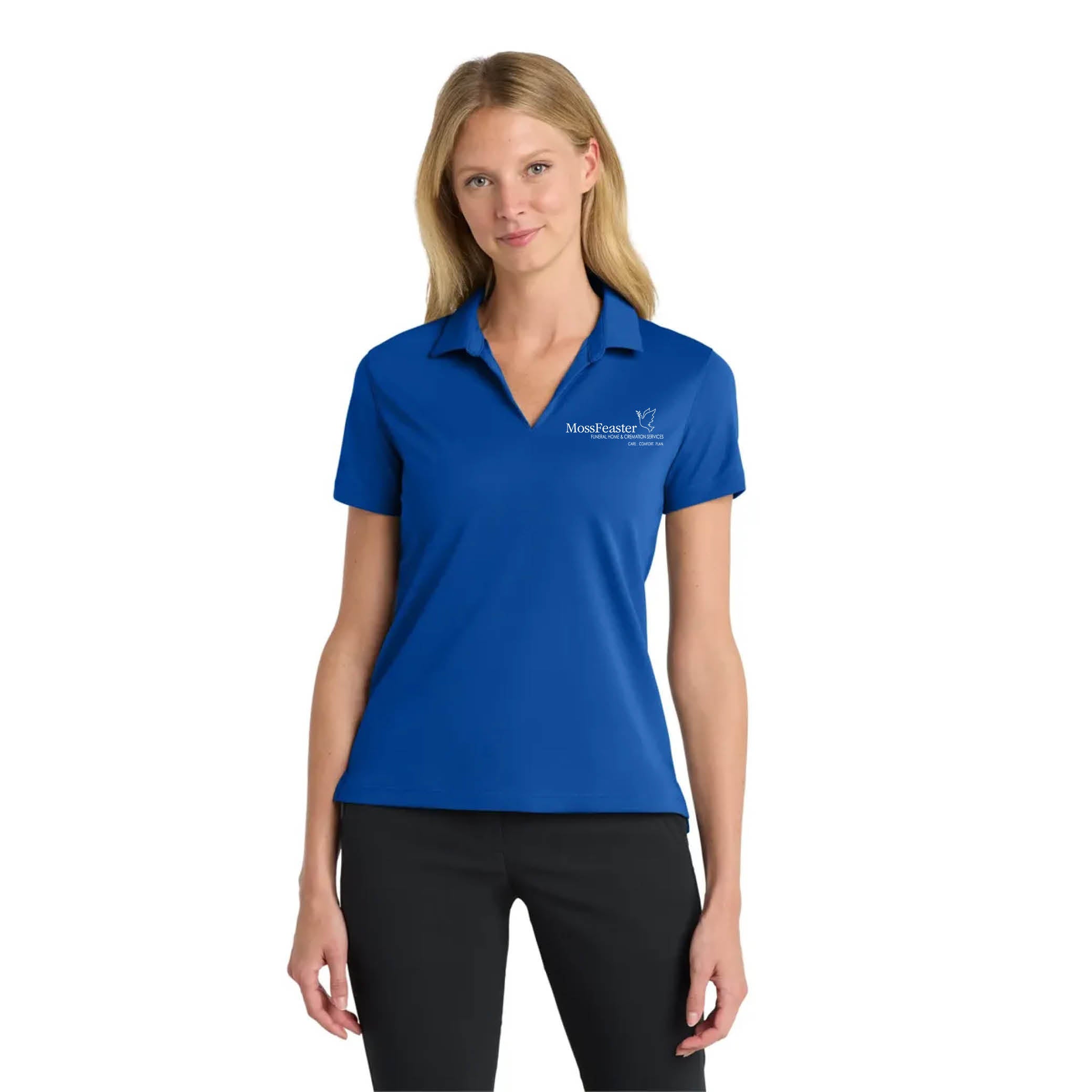 Nike Women's Dri-FIT Micro Pique 2.0 Polo Game Royal