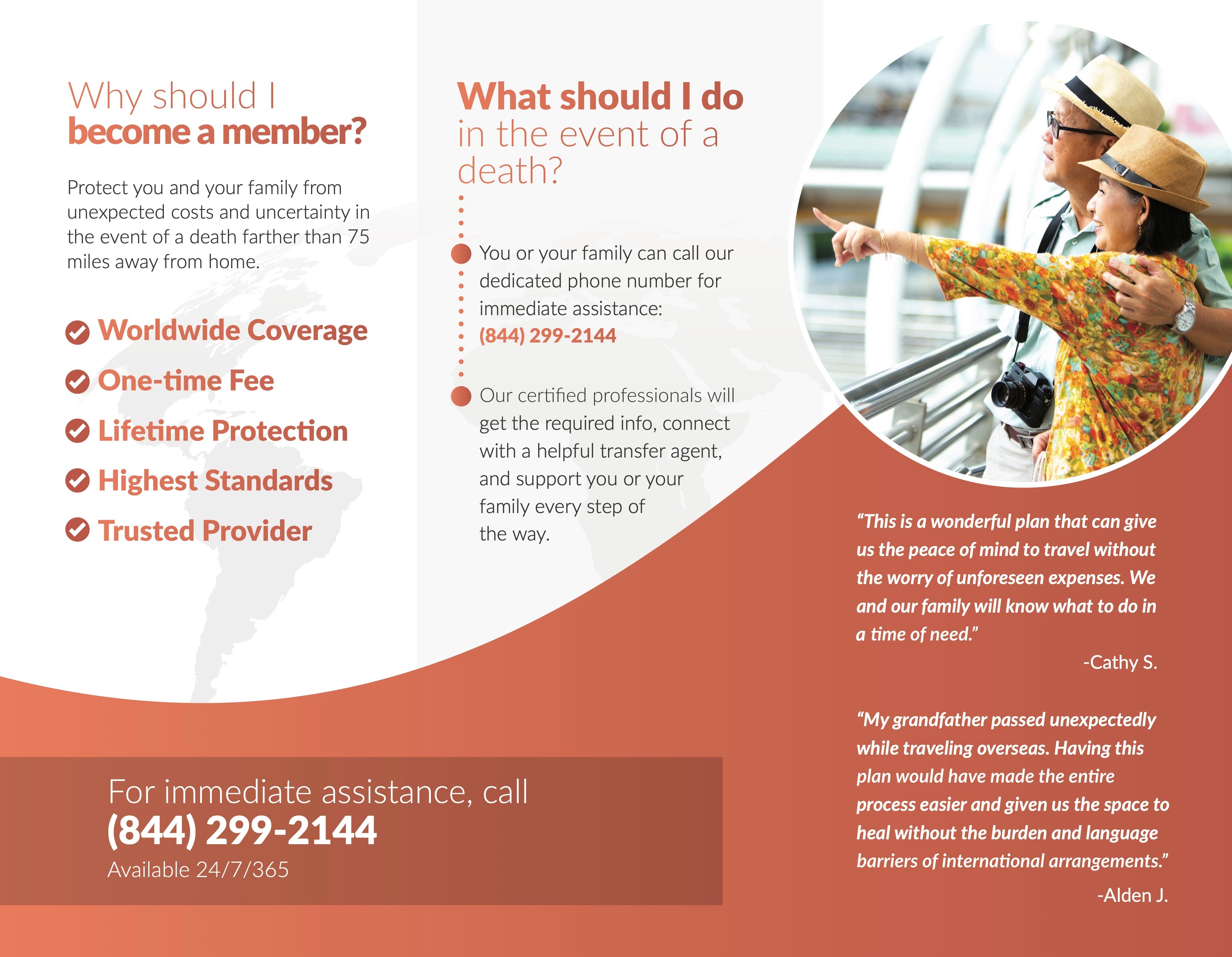 SafelyHome Trifold Brochure- 500 Pack