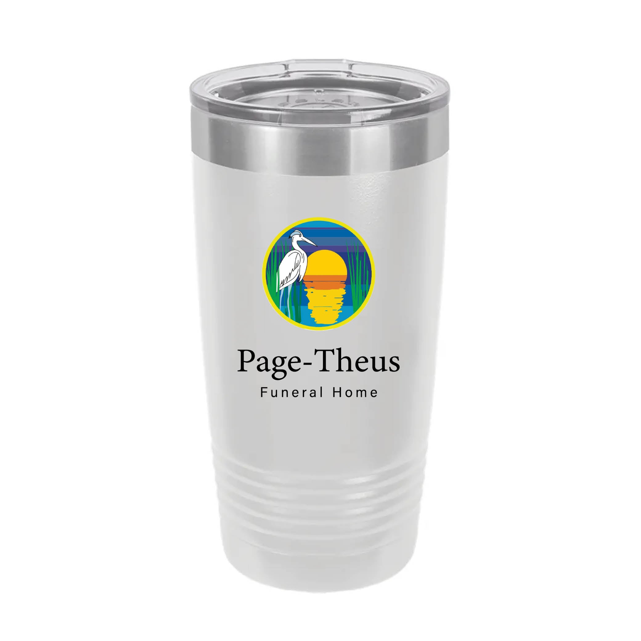 Polar Camel 20oz Ringneck Tumbler White