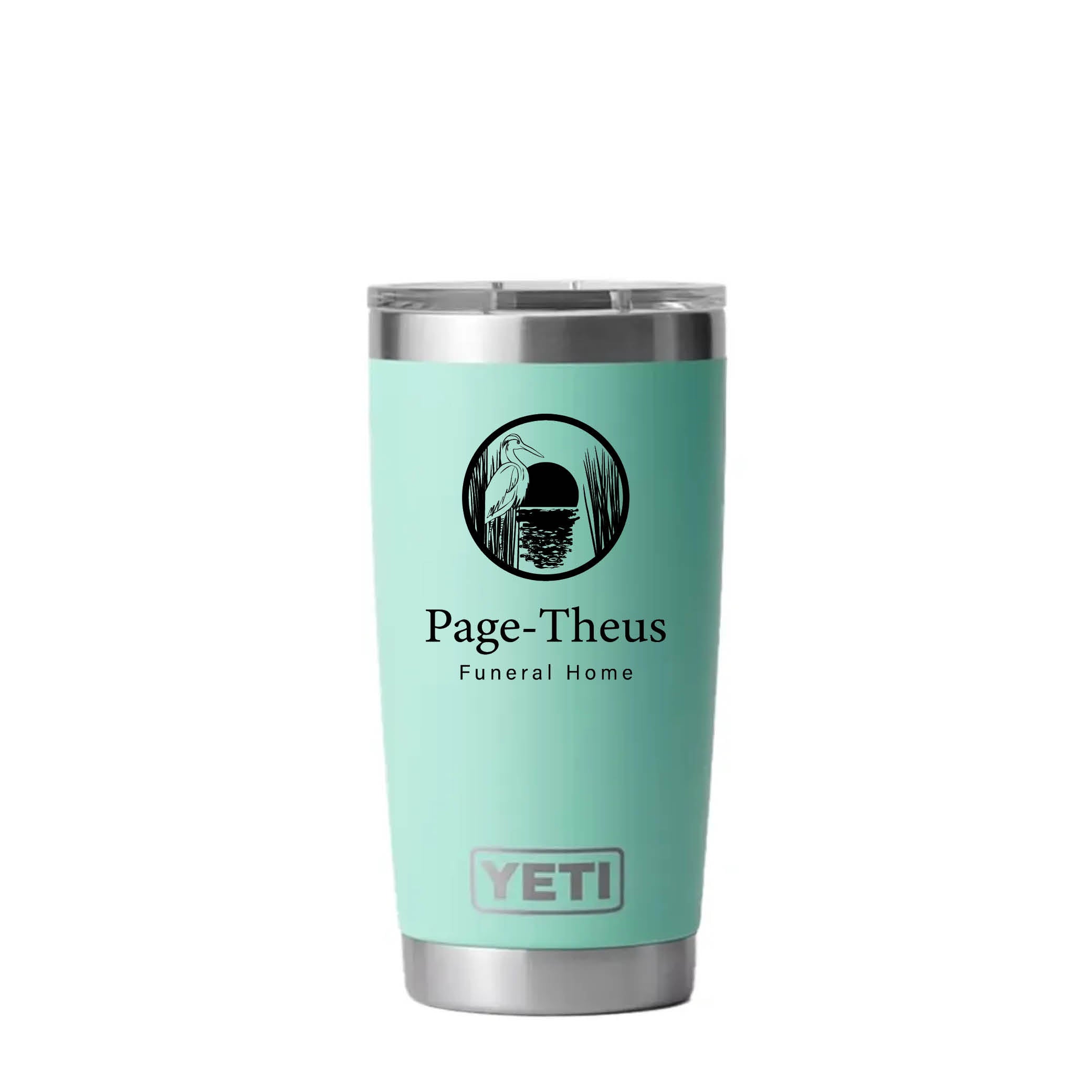 YETI Rambler 20 oz Tumbler Sea Foam