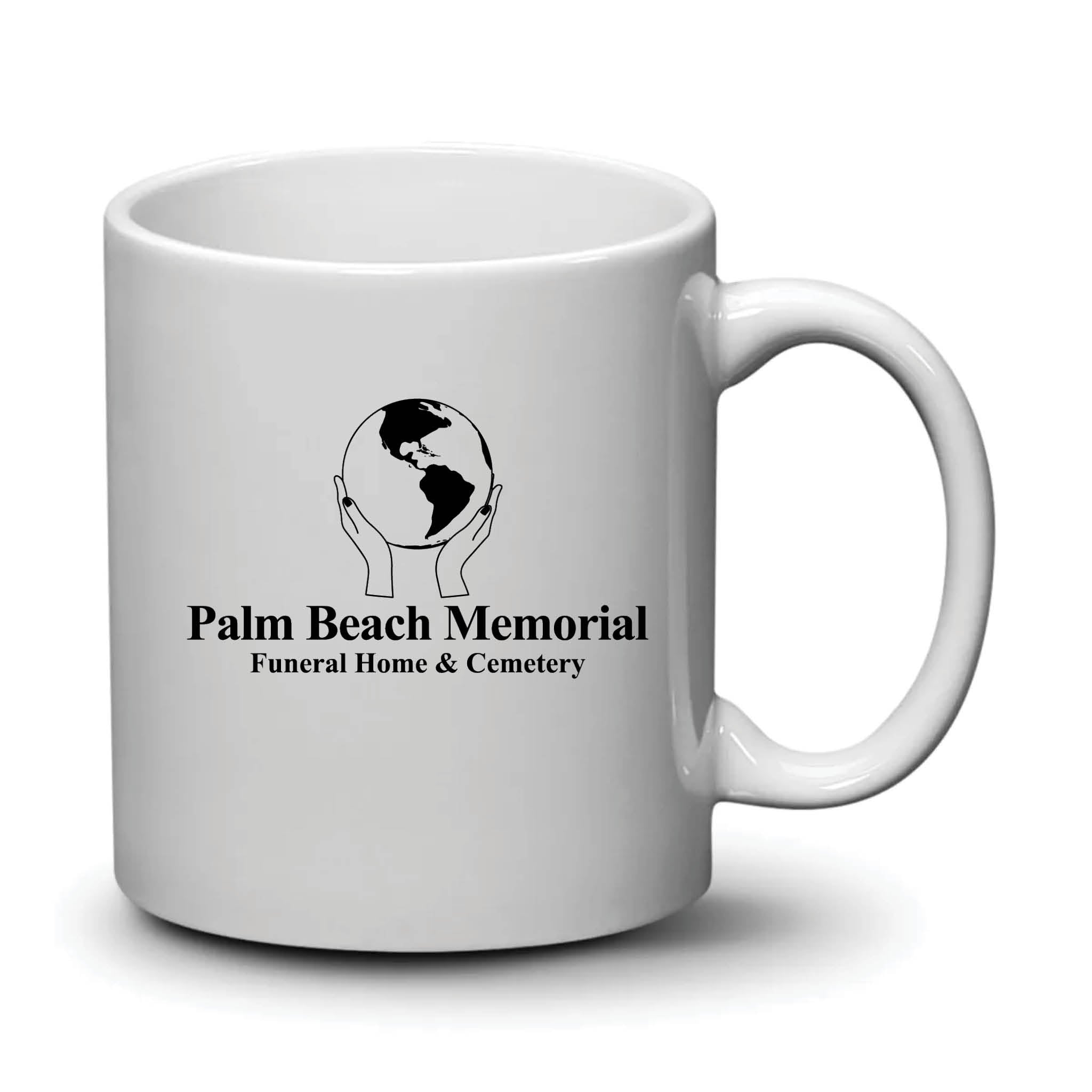 Malibu Mug White Black Logo