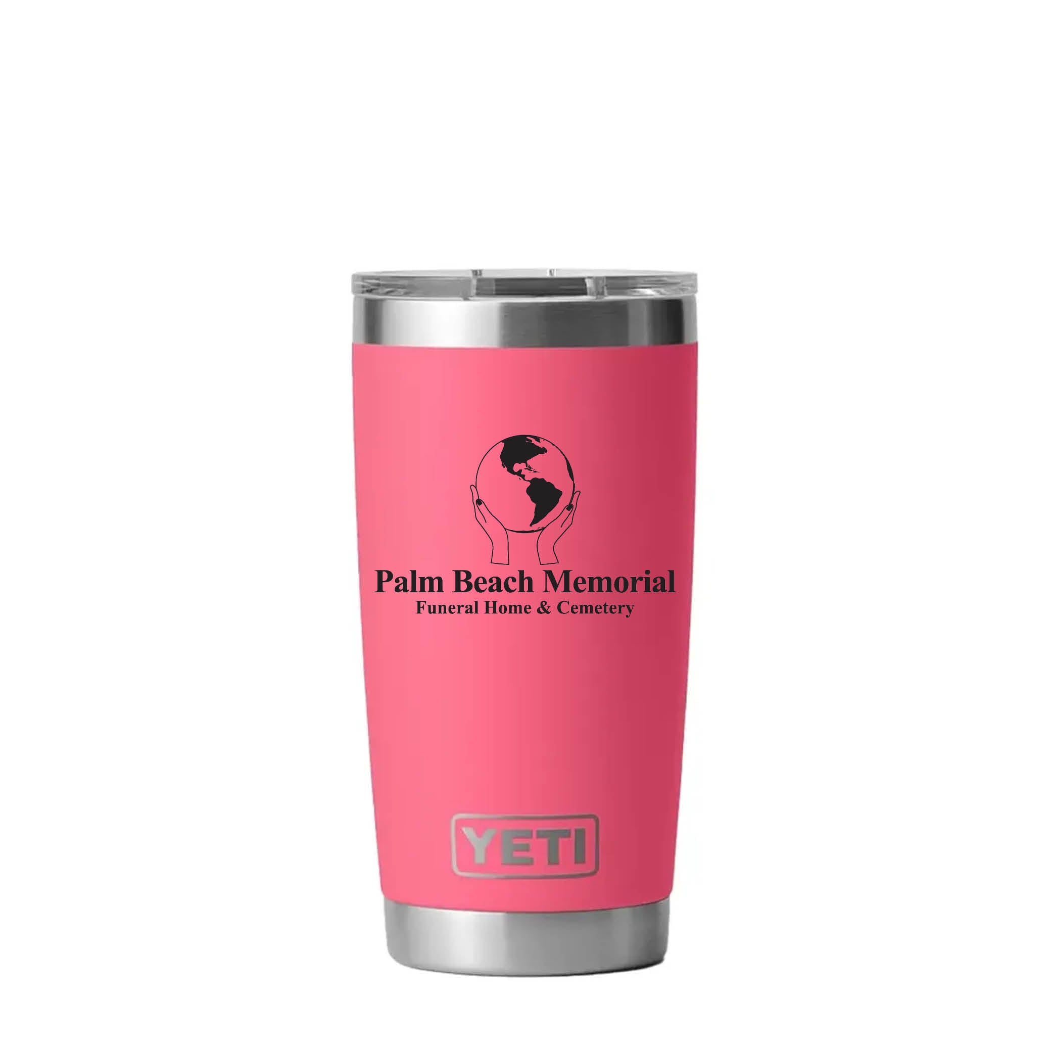 YETI Rambler 20 oz Tumbler Tropical Pink