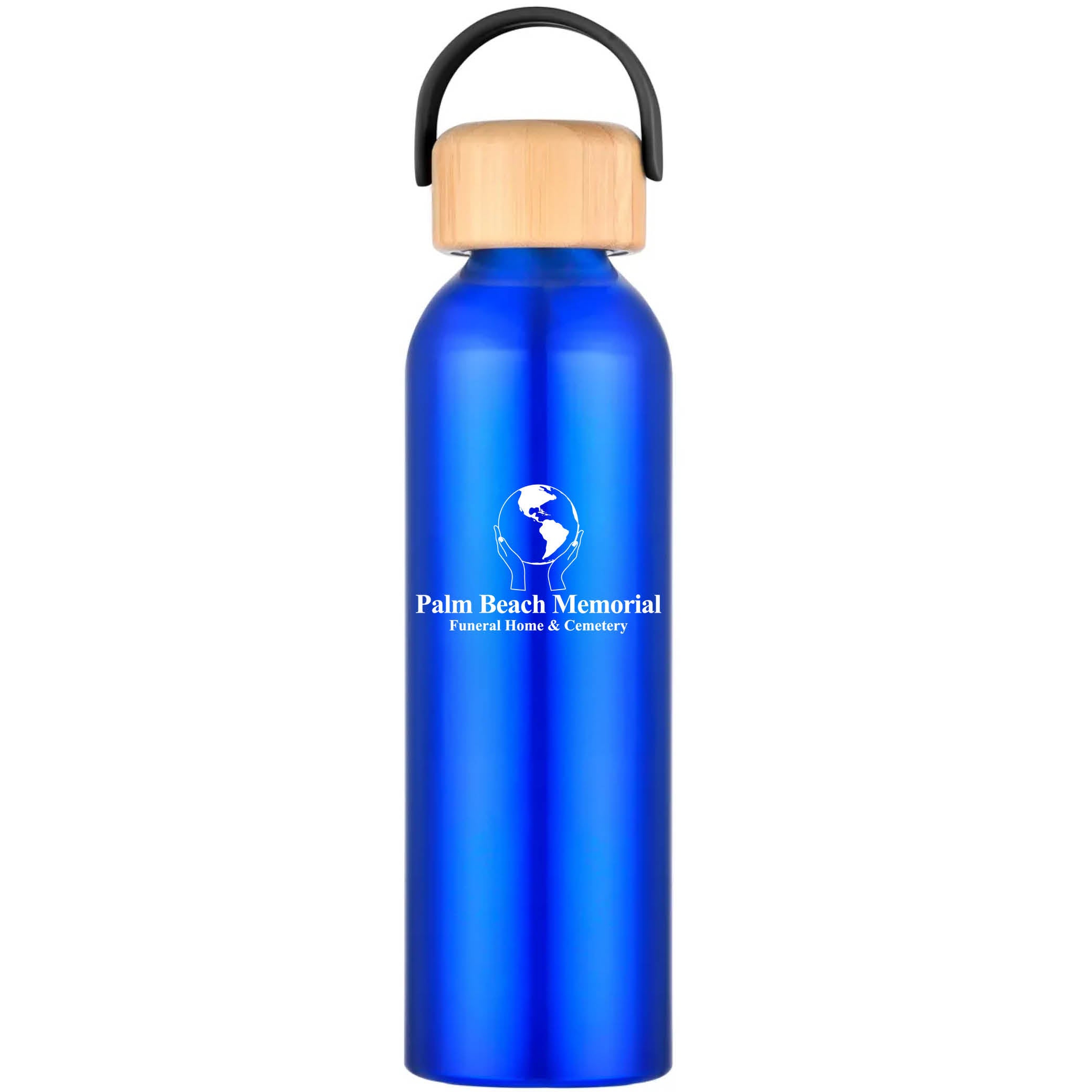Geyser-VI 24 Oz. Eco Friendly Sports Water Bottle Blue