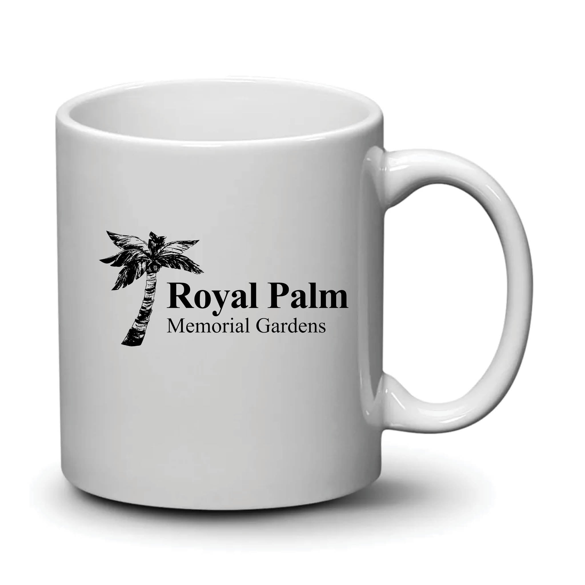 Malibu Mug White Black Logo