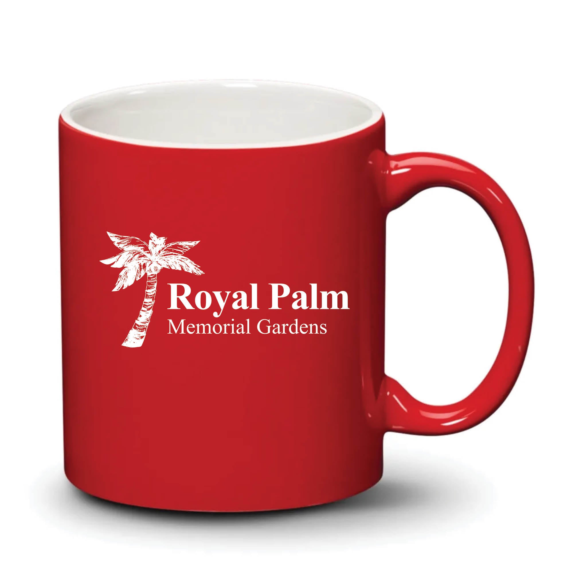 Malibu Mug Red White Logo