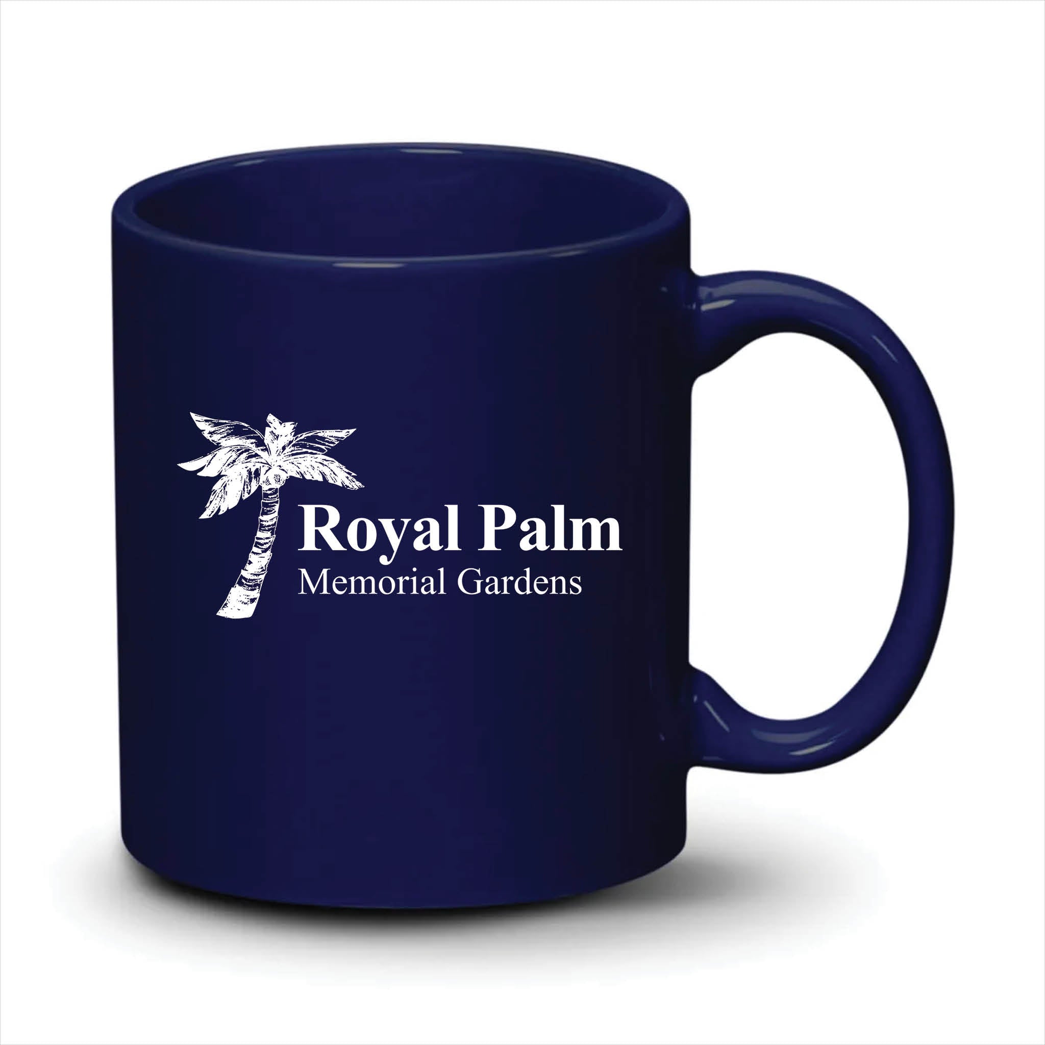 Malibu Mug Cobalt White Logo