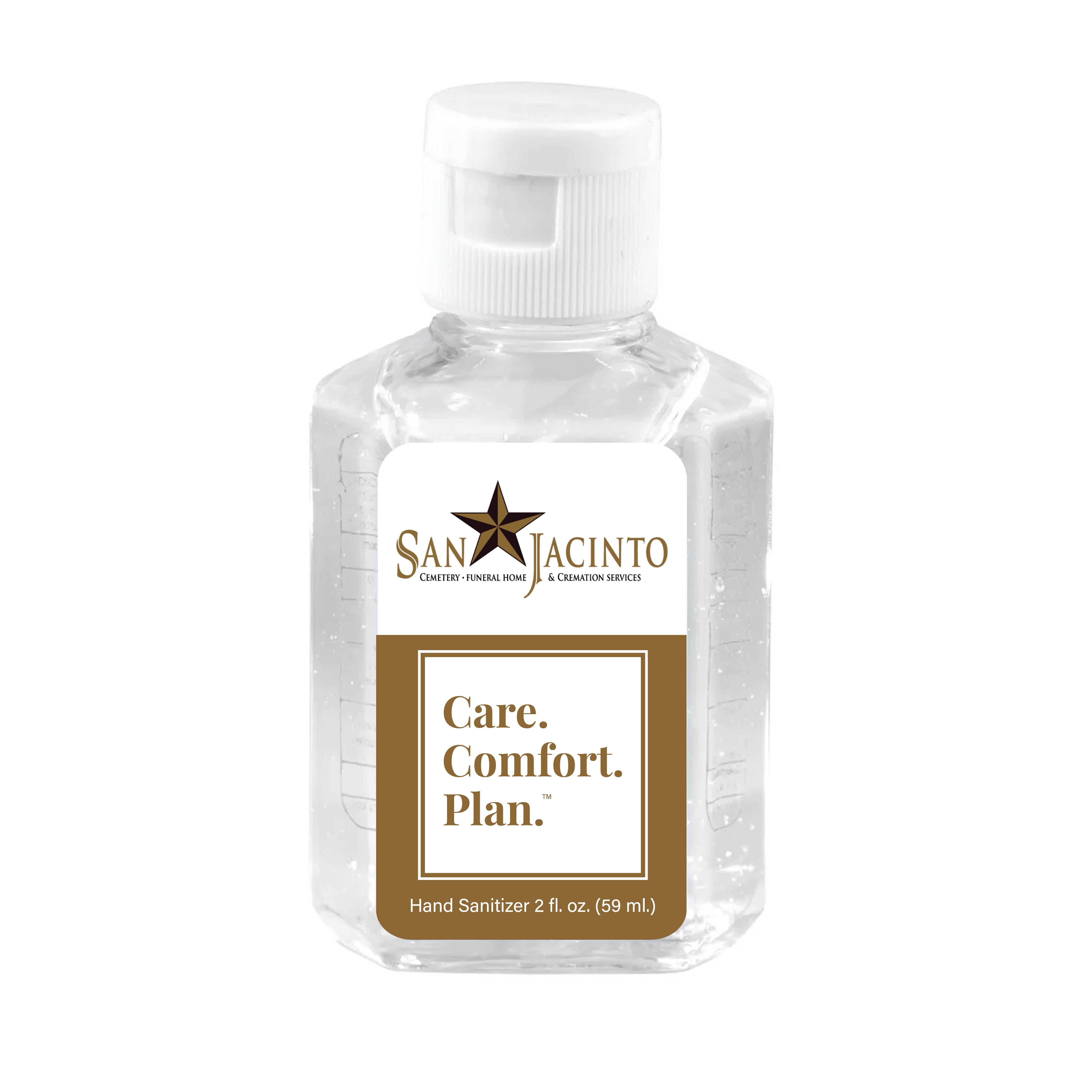 2.0 oz Hand Sanitizer Antibacterial Gel in Flip T