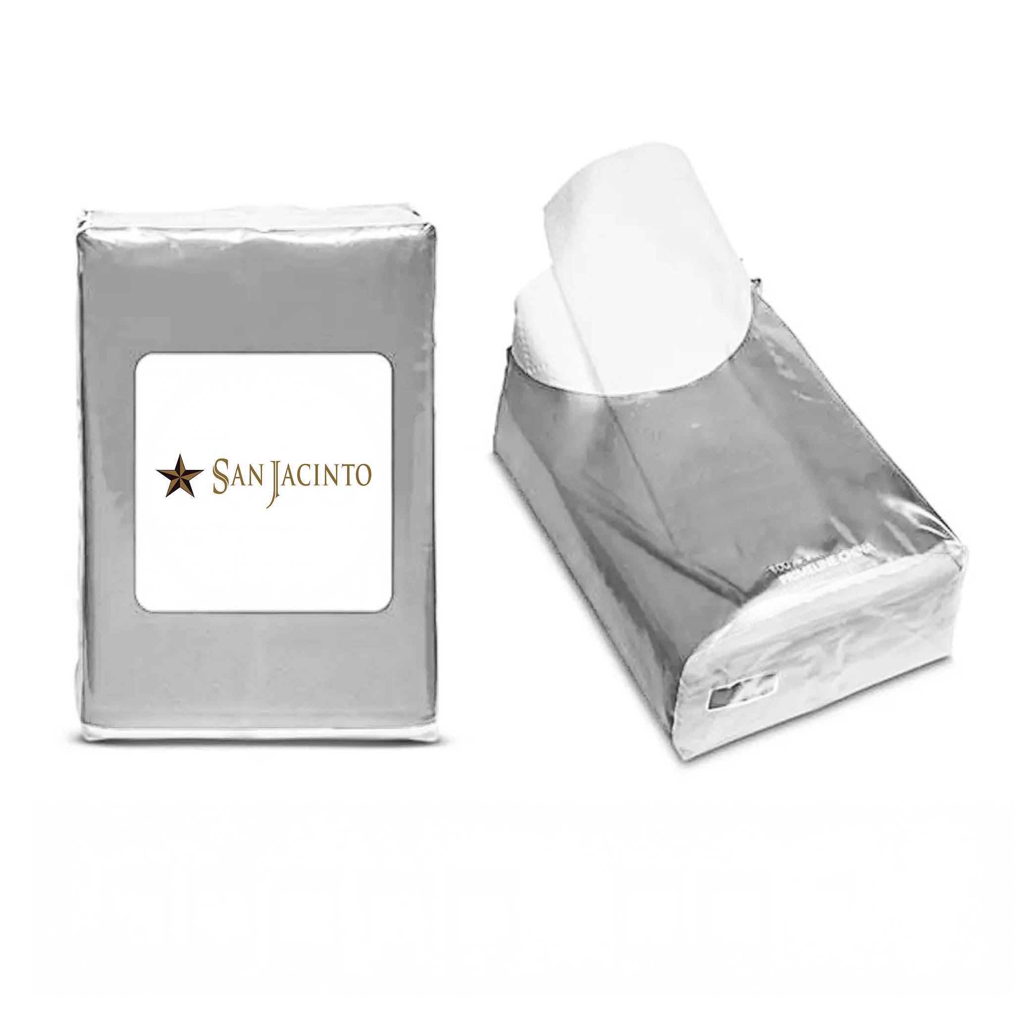 Mini Tissue Packet Silver