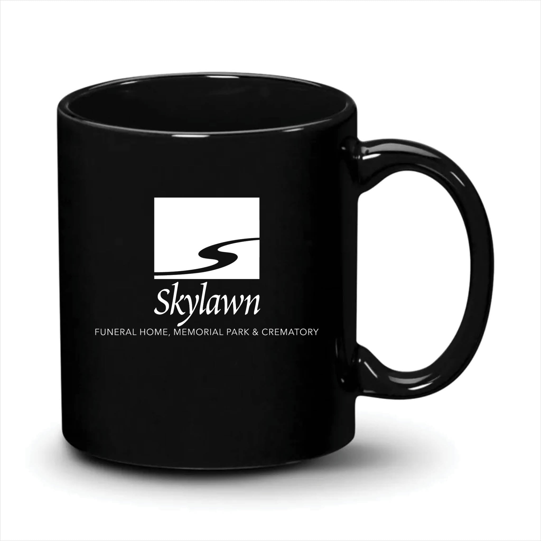 Malibu Mug Black White Logo