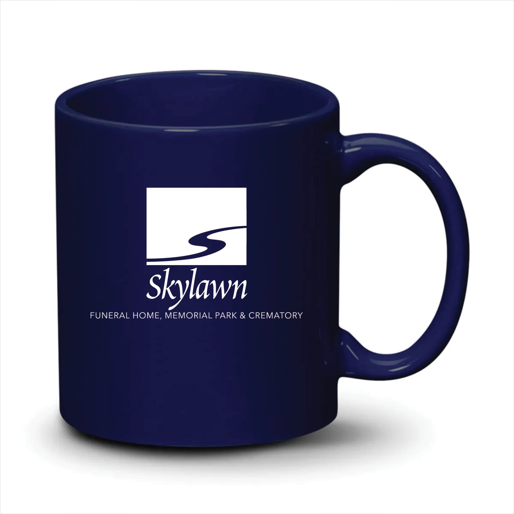 Malibu Mug Cobalt White Logo