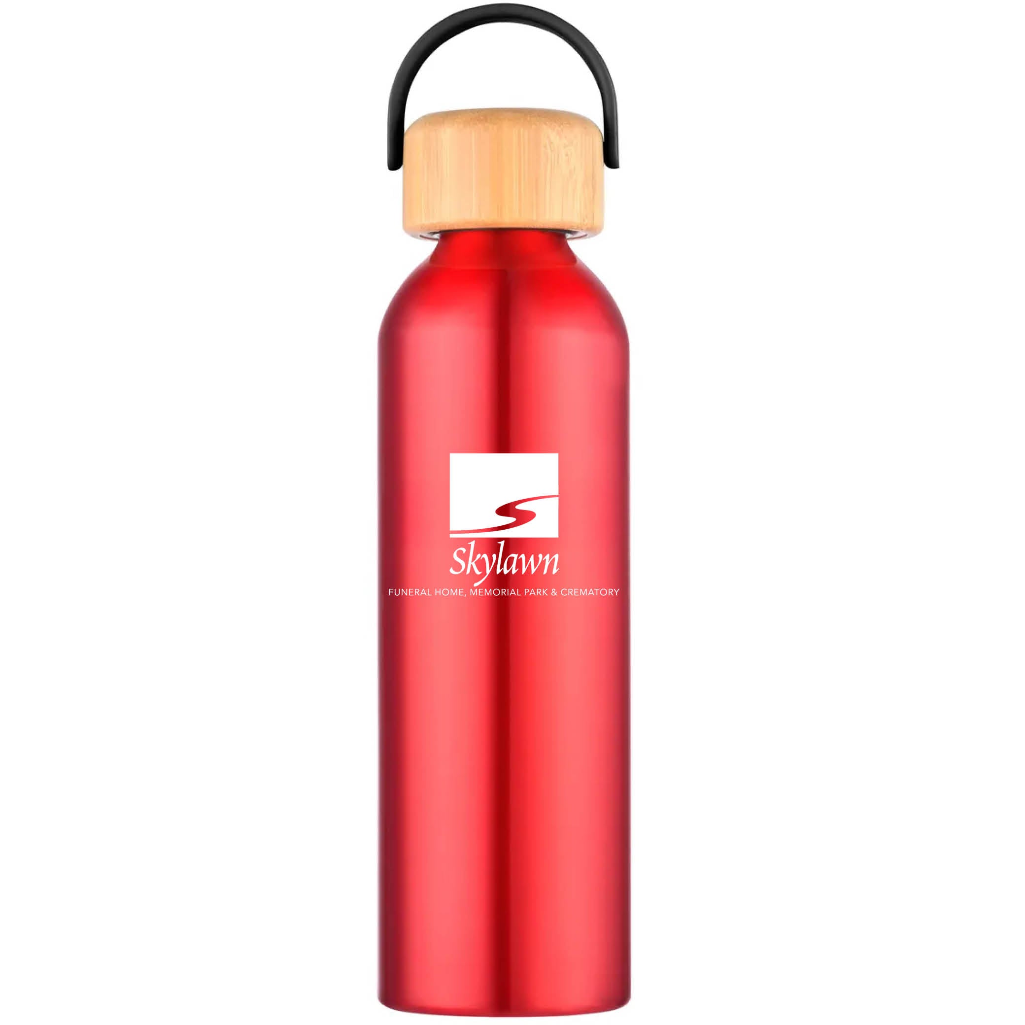 Geyser-VI 24 Oz. Eco Friendly Sports Water Bottle Red