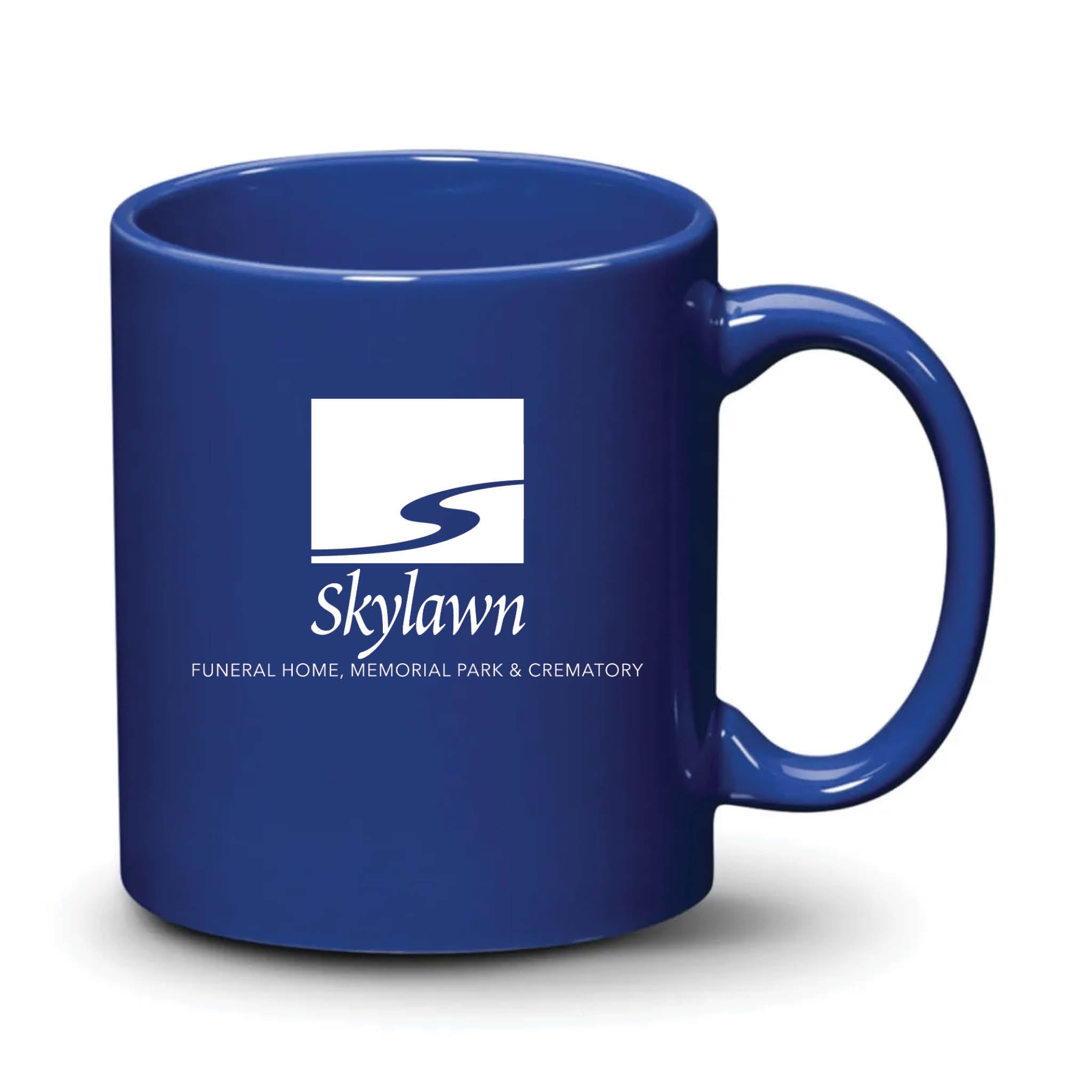 Malibu Mug Royal Blue White Logo