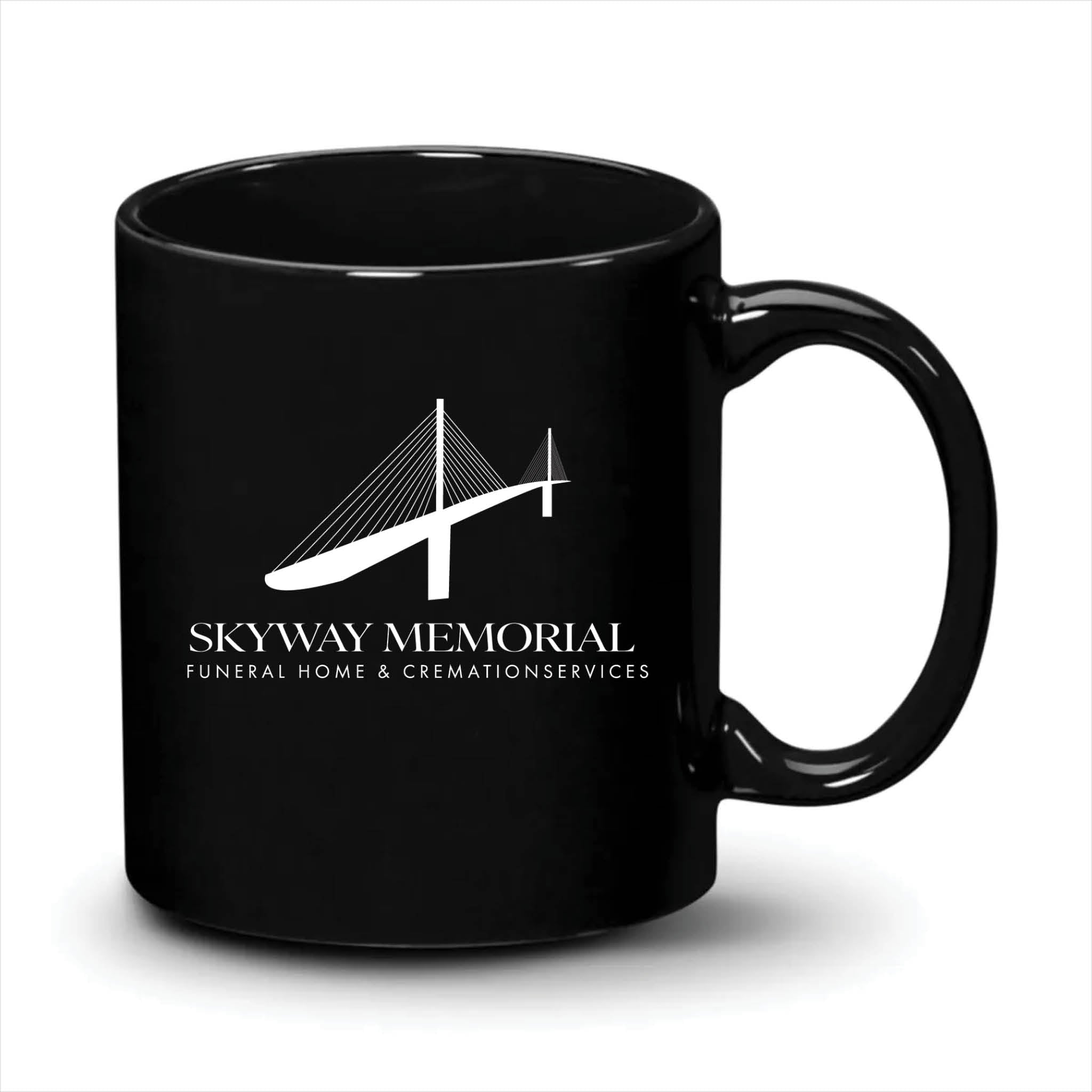 Malibu Mug Black White Logo