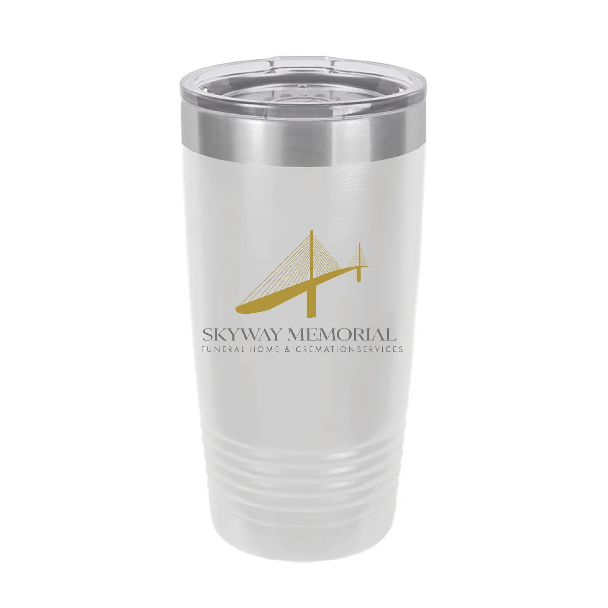 Polar Camel 20oz Ringneck Tumbler White
