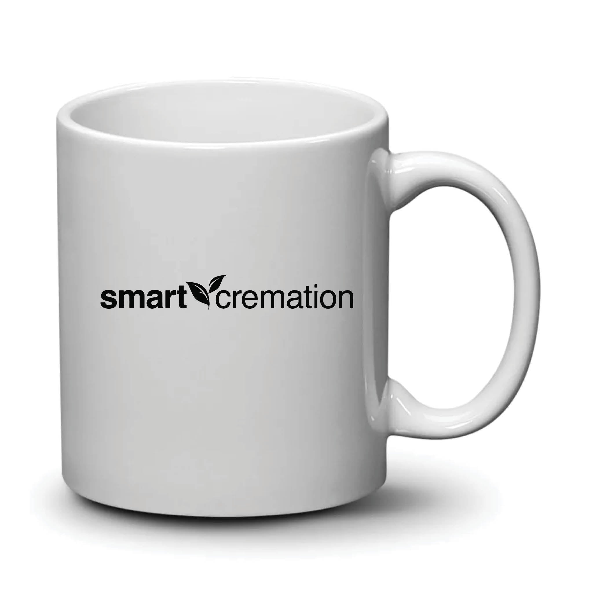 Malibu Mug White Black Logo