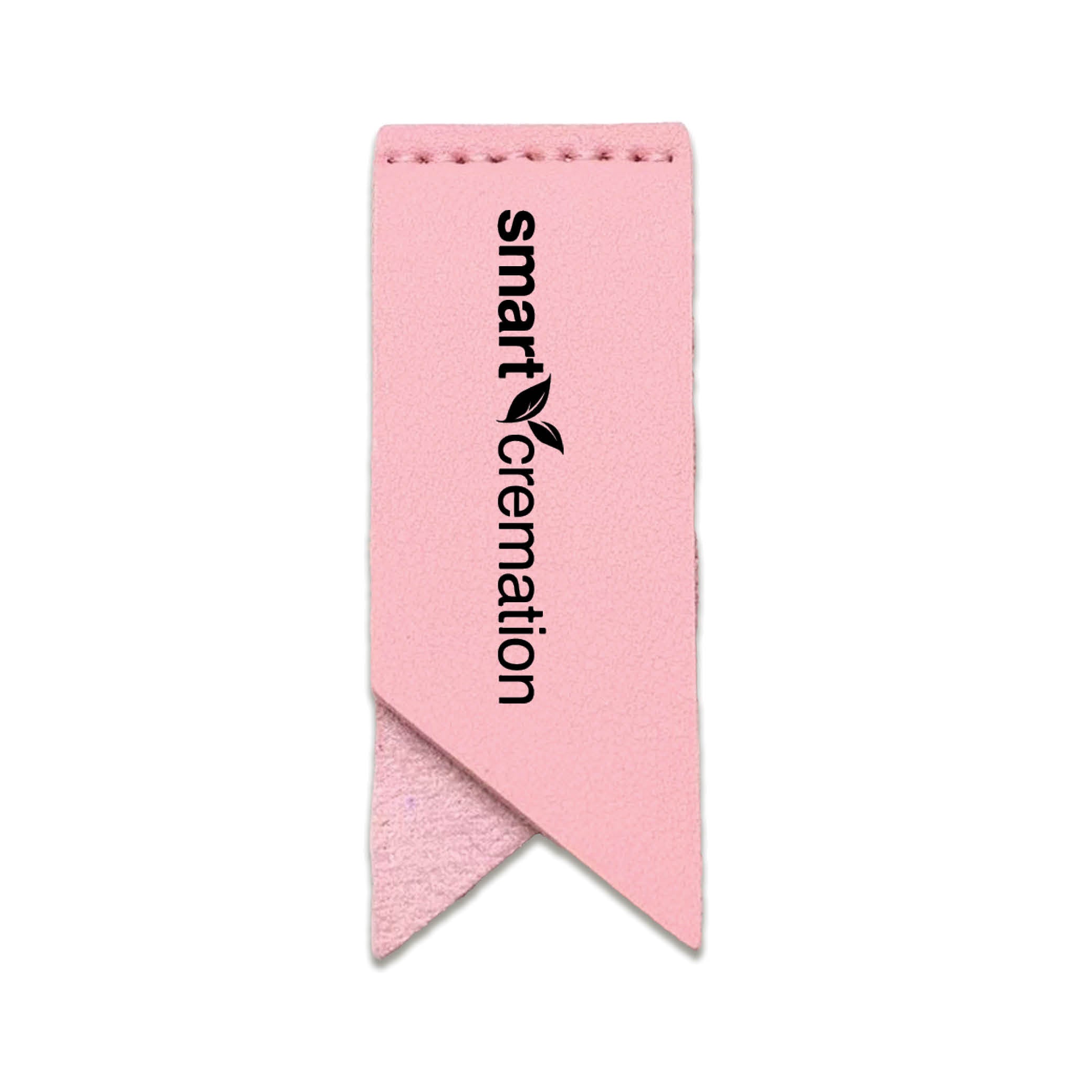 Handmade Leather Bookmark Corner Marker Clip Read Sign Pink