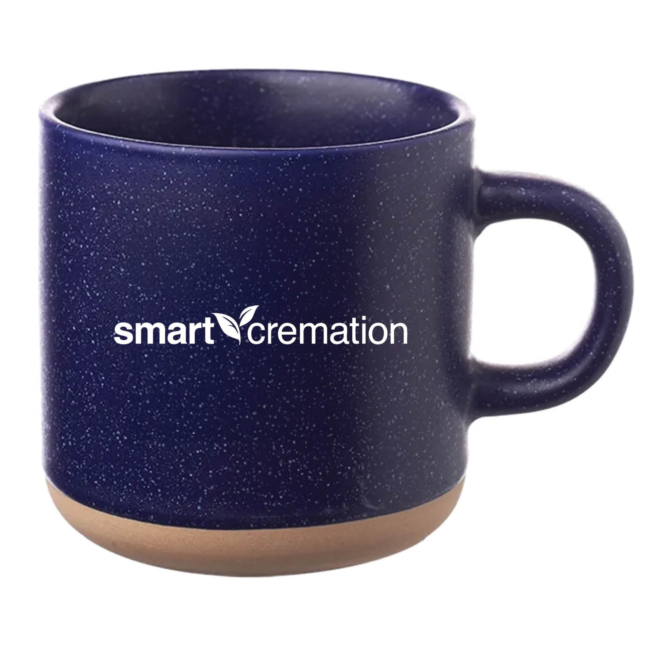 Cosmic Speckled Clay Coffee Mug 11 oz Blue