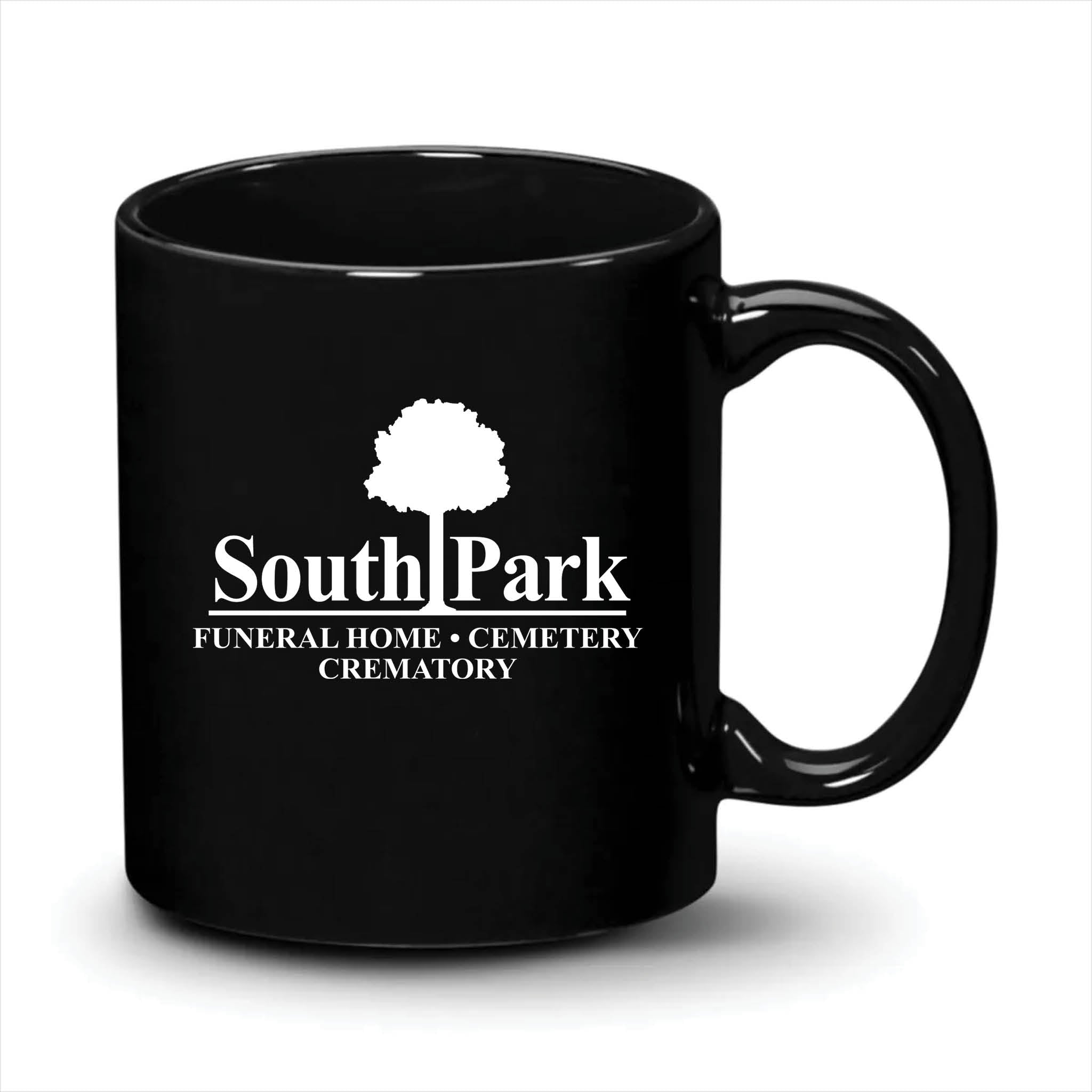 Malibu Mug Black White Logo