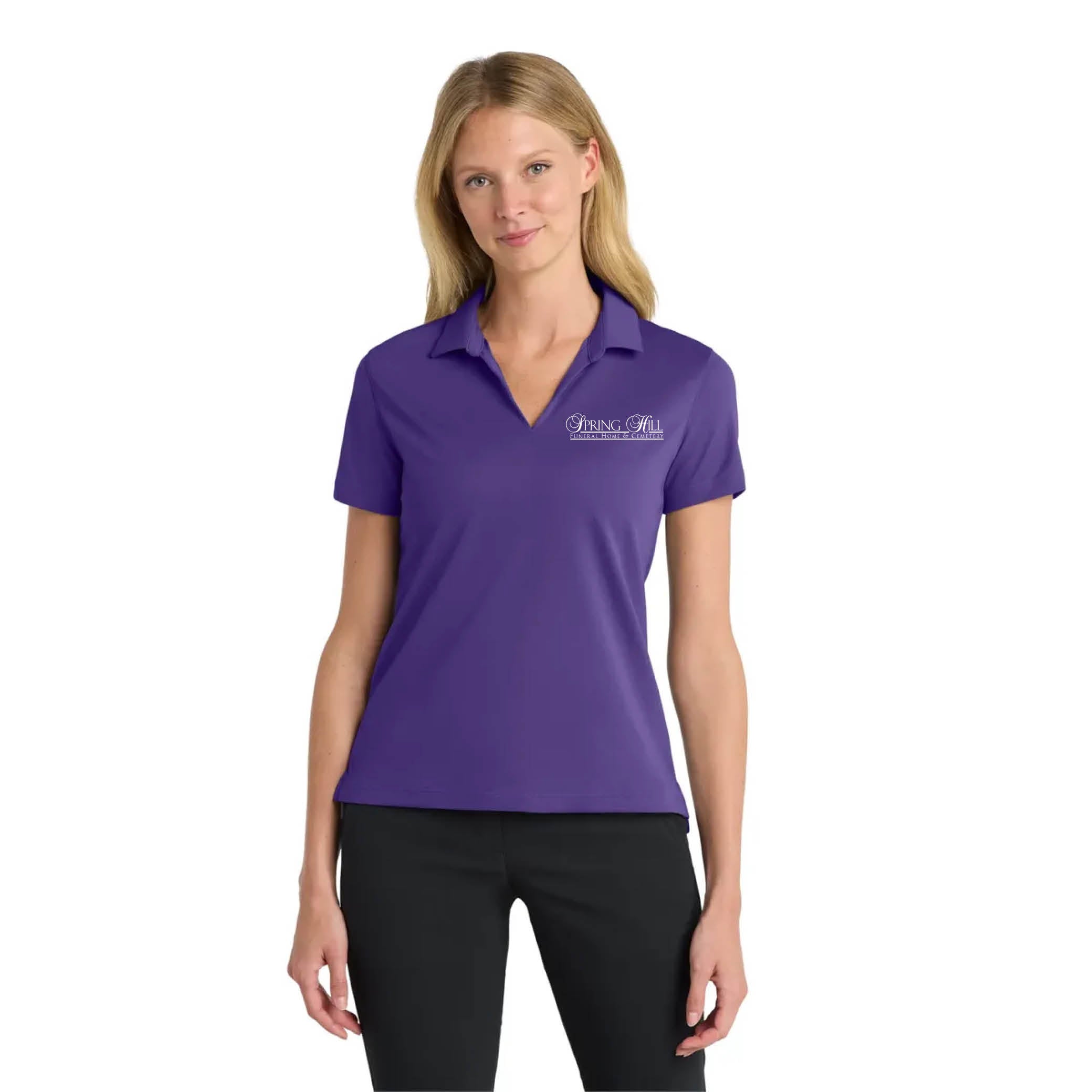 Nike Women's Dri-FIT Micro Pique 2.0 Polo Court Purple