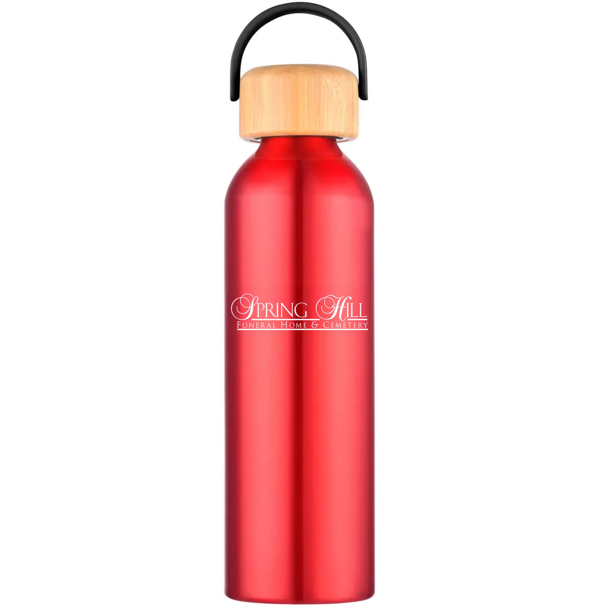 Geyser-VI 24 Oz. Eco Friendly Sports Water Bottle Red