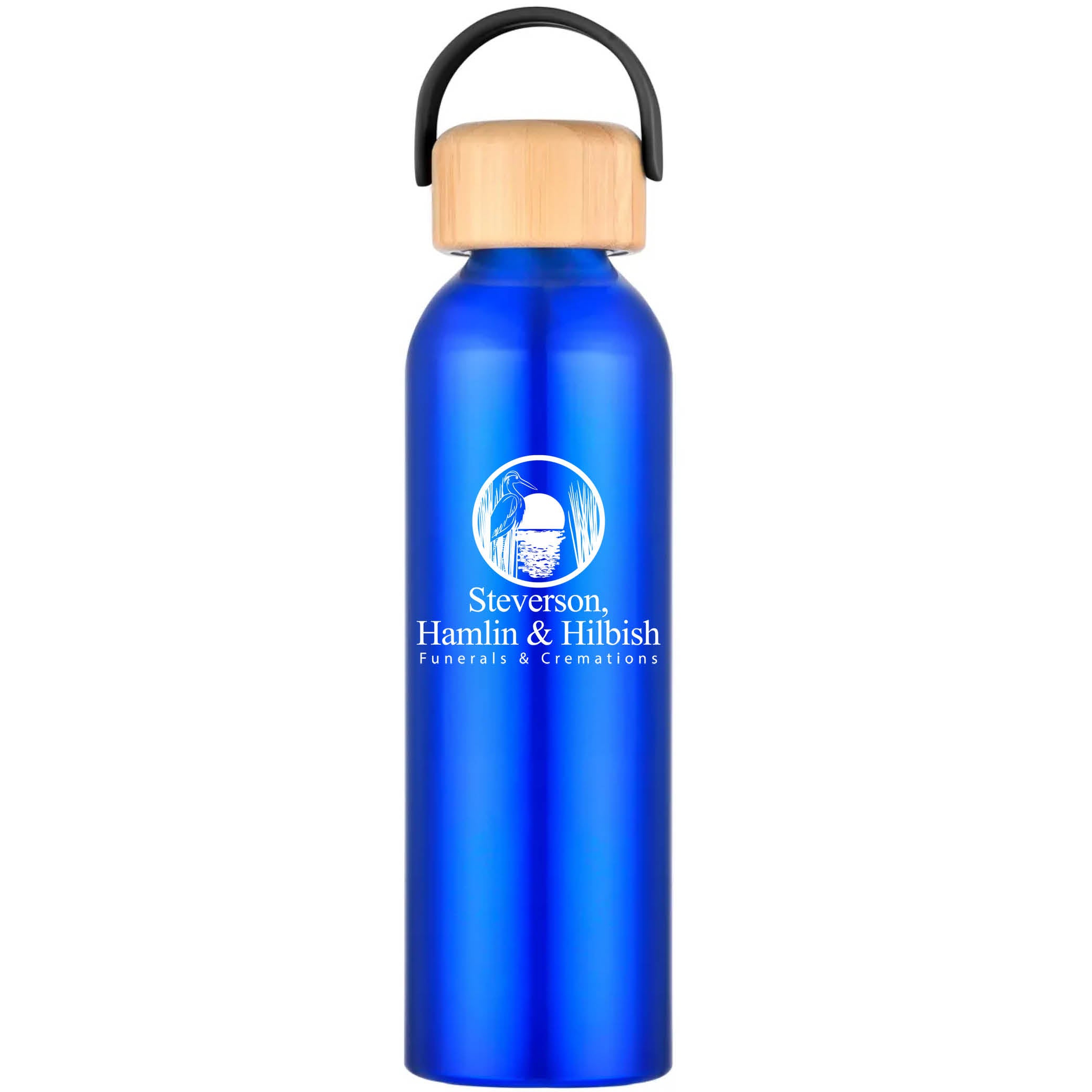 Geyser-VI 24 Oz. Eco Friendly Sports Water Bottle Blue